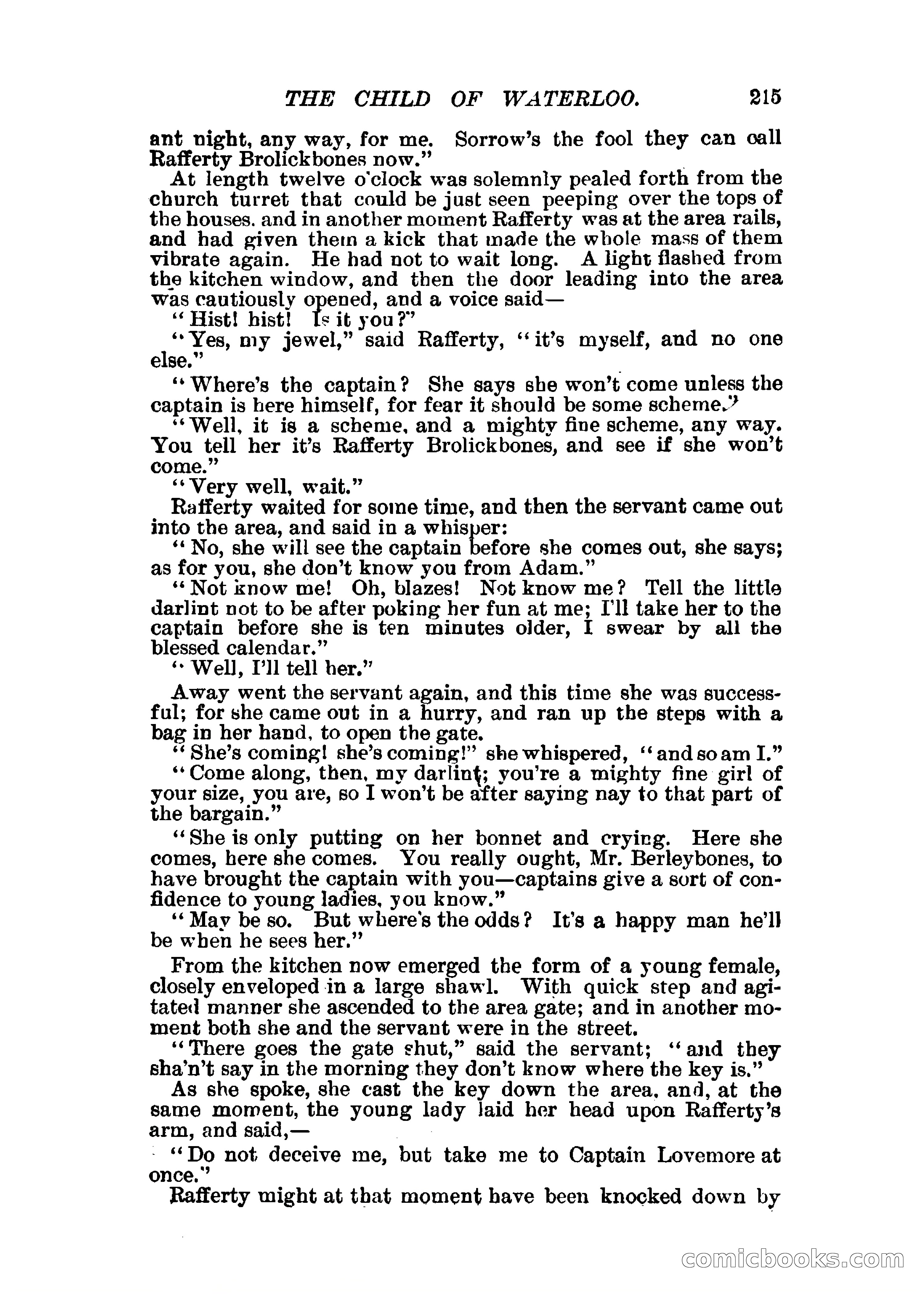 The Child of Waterloo, or, The Horrors of the Battle-Field — page 218 of 308