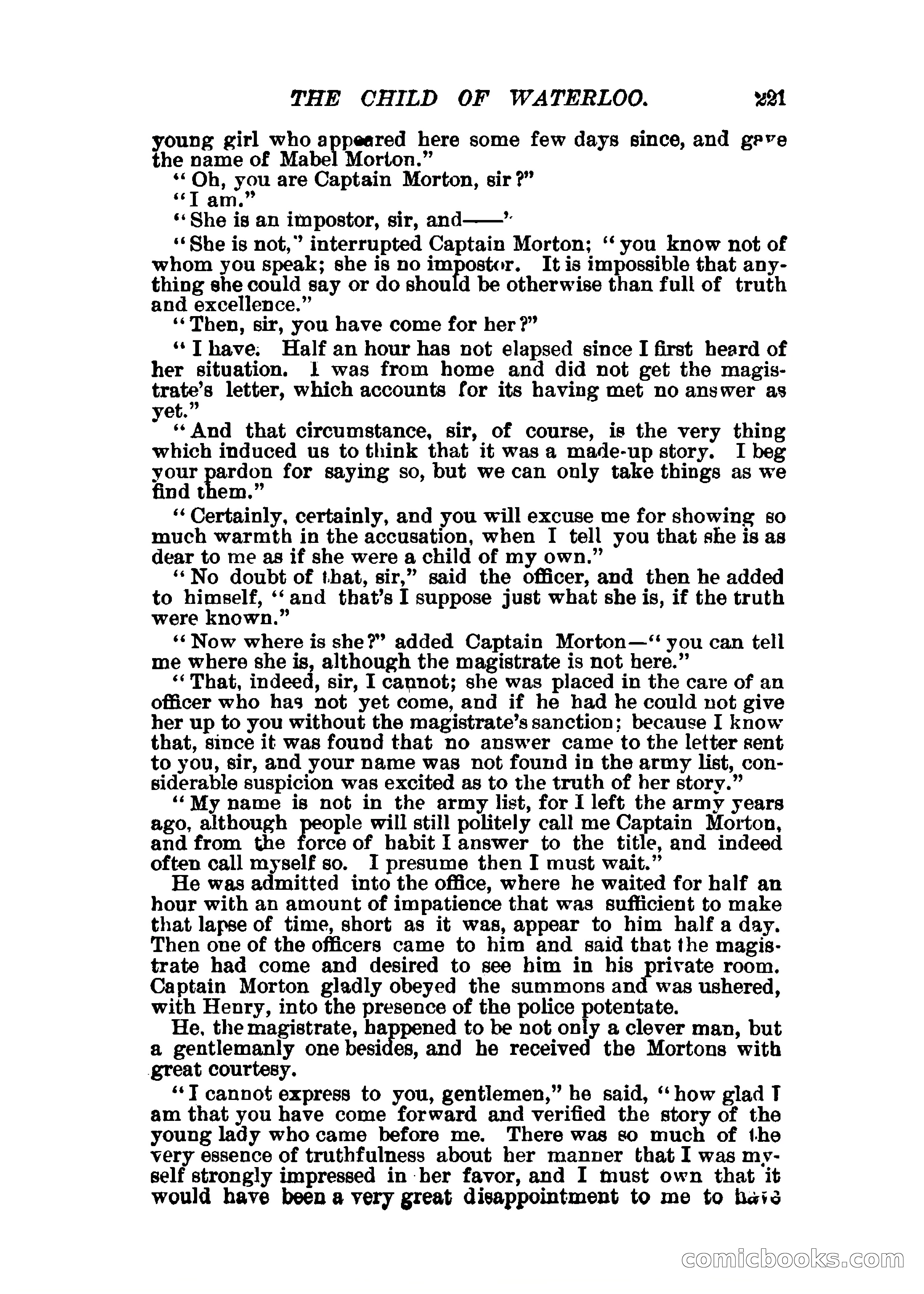 The Child of Waterloo, or, The Horrors of the Battle-Field — page 224 of 308