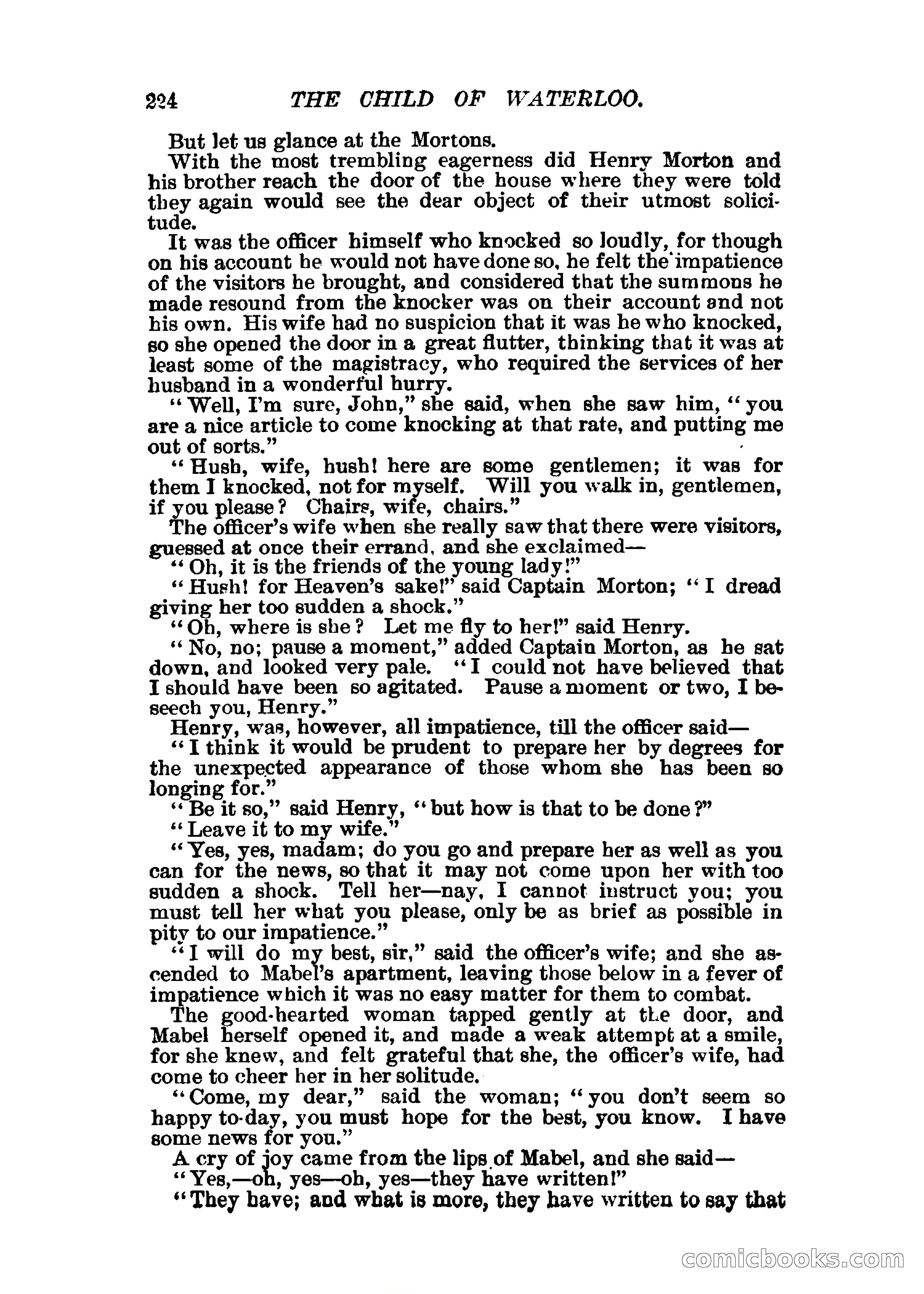 The Child of Waterloo, or, The Horrors of the Battle-Field — page 227 of 308