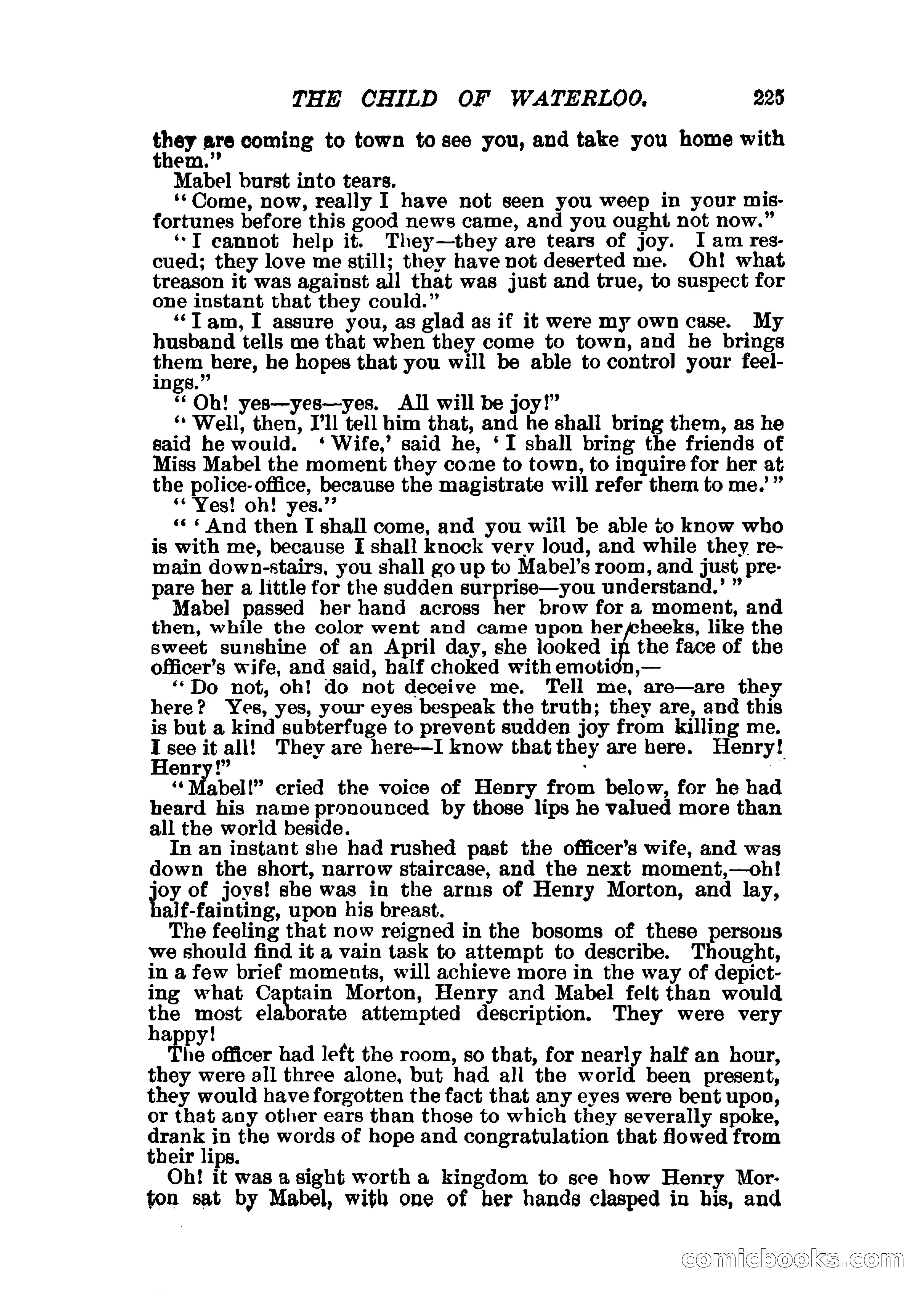 The Child of Waterloo, or, The Horrors of the Battle-Field — page 228 of 308