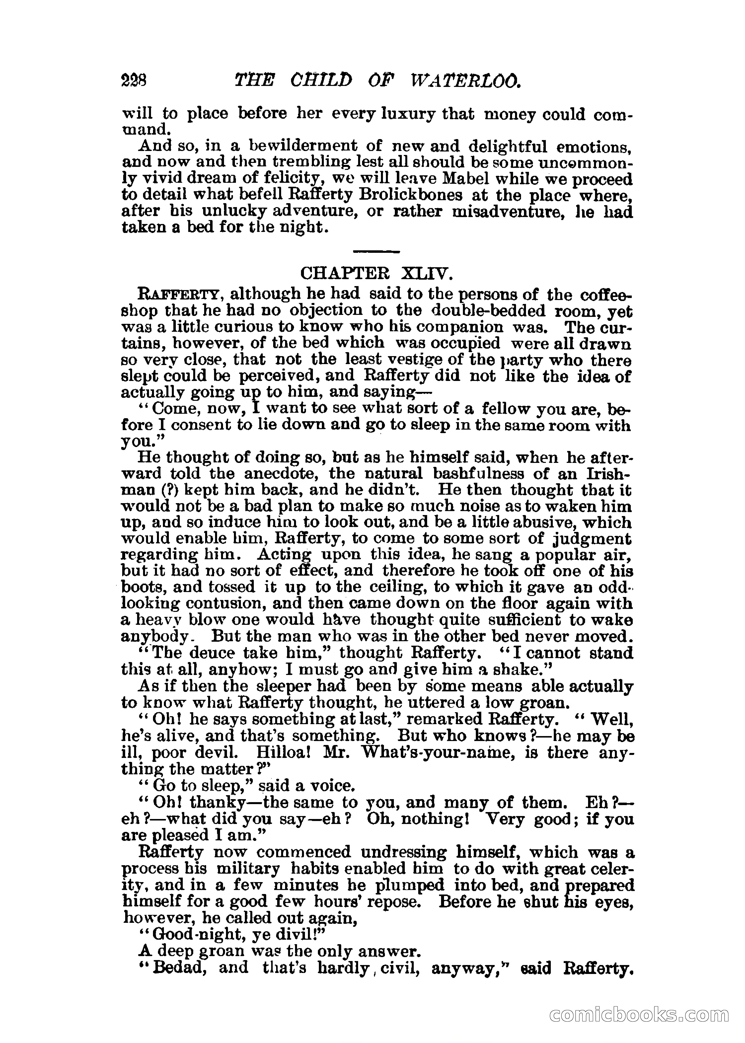 The Child of Waterloo, or, The Horrors of the Battle-Field — page 231 of 308