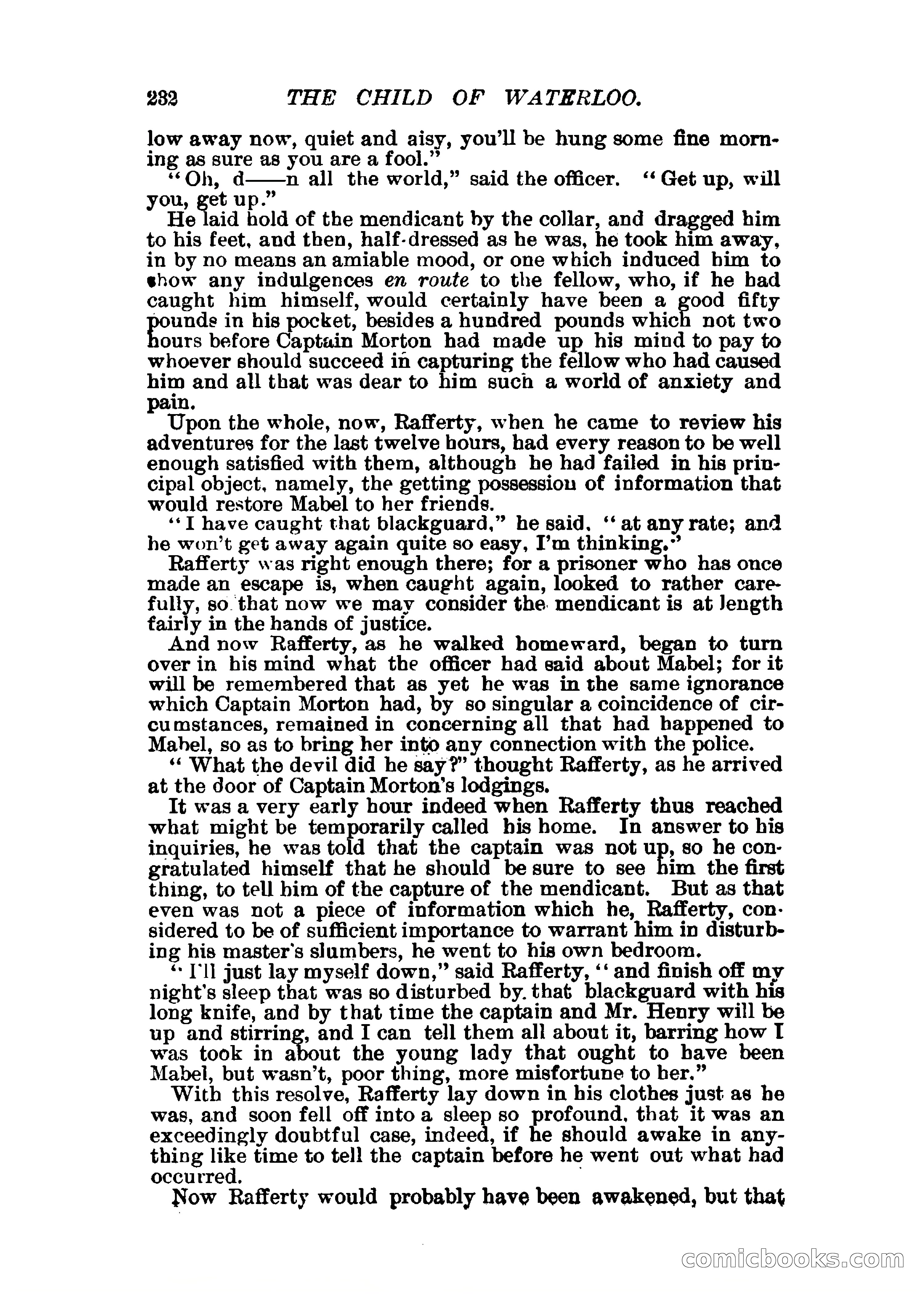 The Child of Waterloo, or, The Horrors of the Battle-Field — page 235 of 308