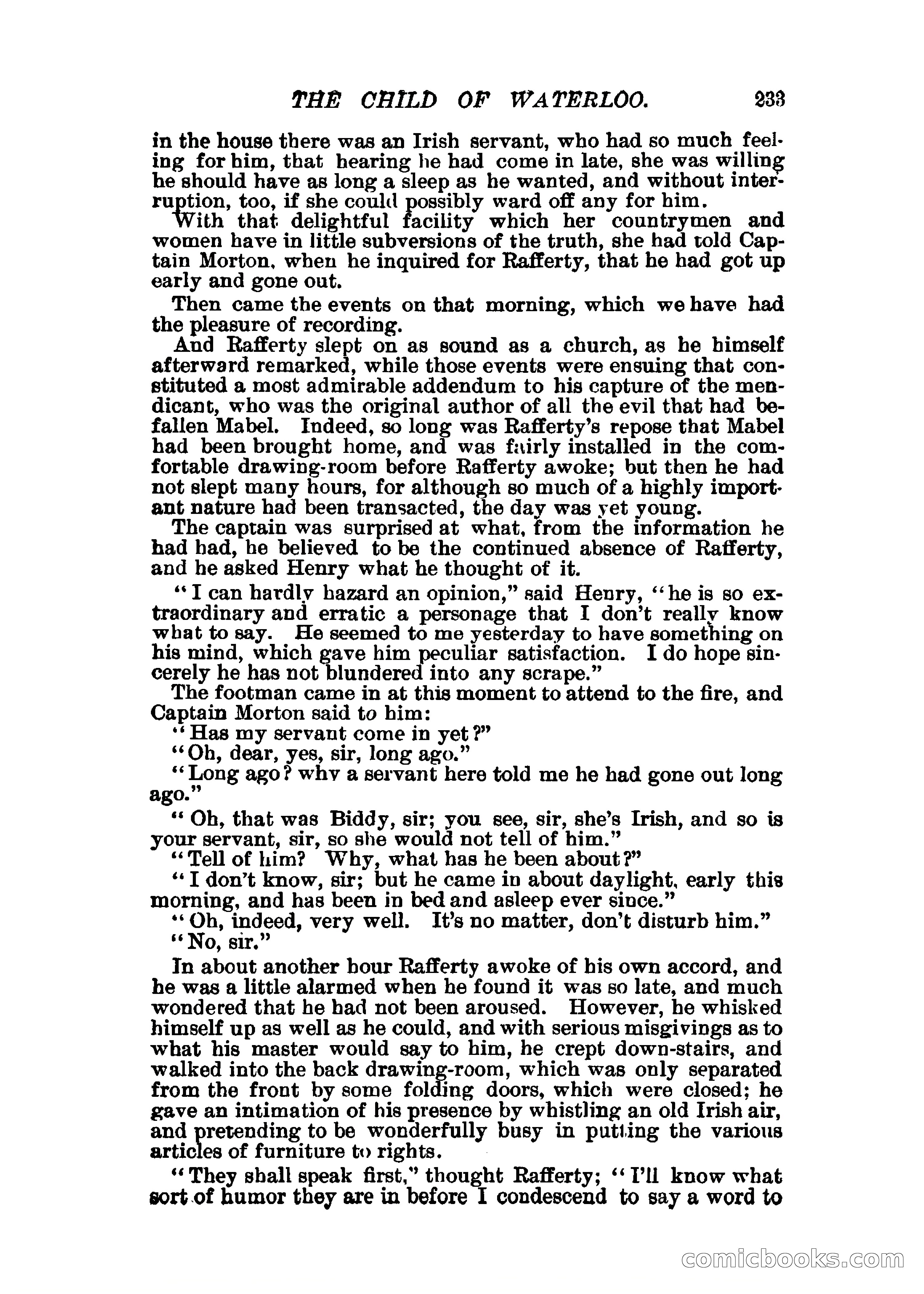 The Child of Waterloo, or, The Horrors of the Battle-Field — page 236 of 308