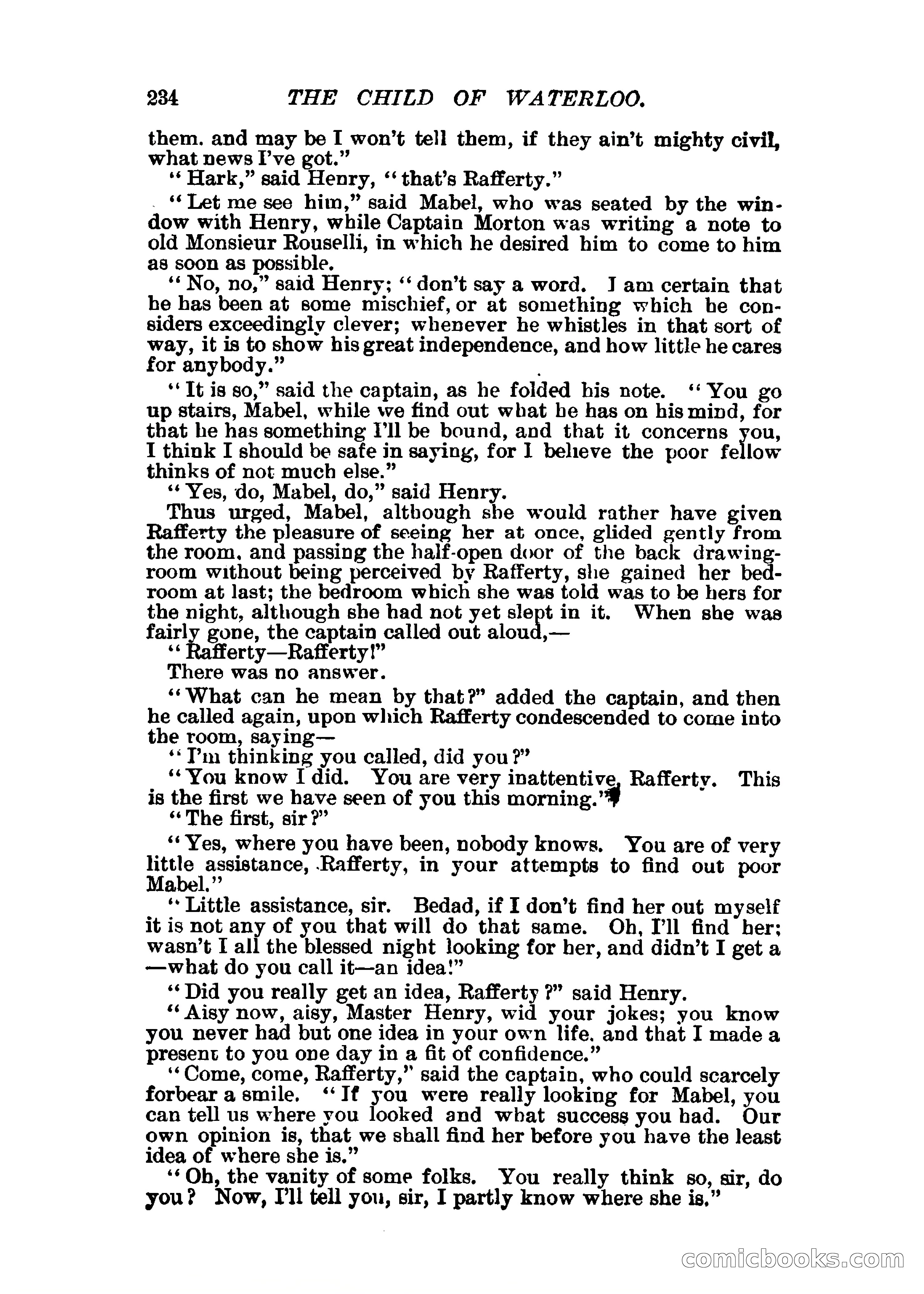 The Child of Waterloo, or, The Horrors of the Battle-Field — page 237 of 308