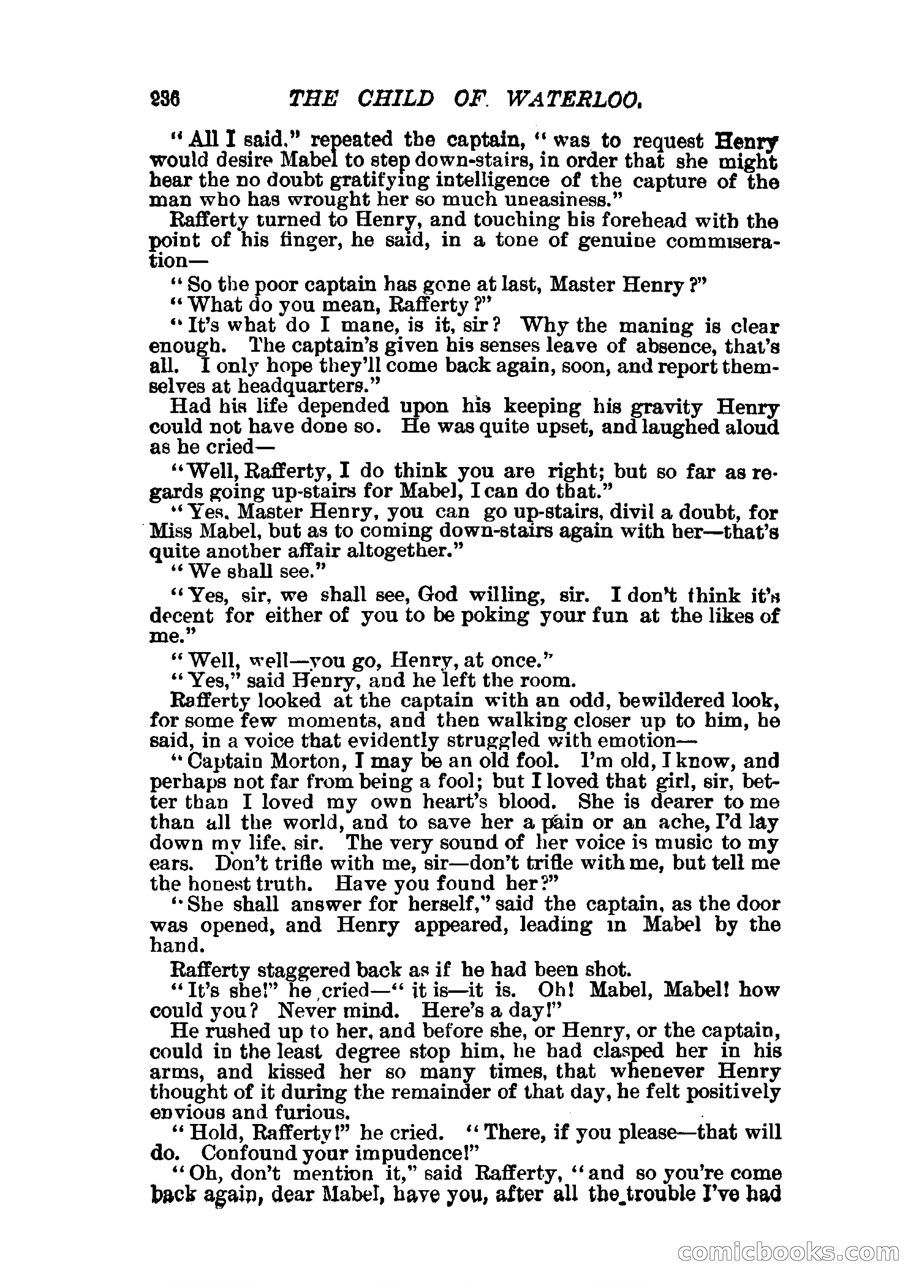 The Child of Waterloo, or, The Horrors of the Battle-Field — page 239 of 308