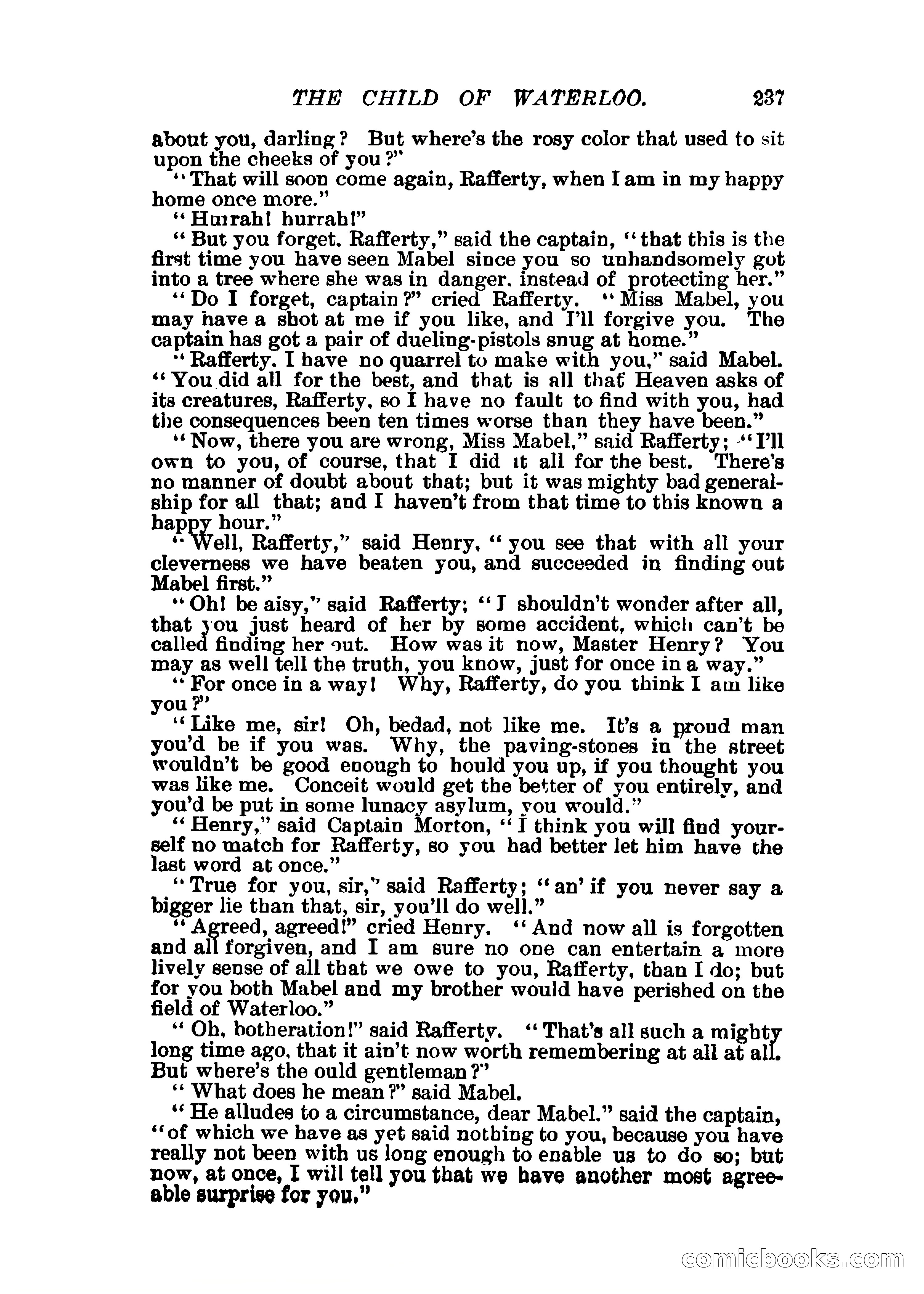 The Child of Waterloo, or, The Horrors of the Battle-Field — page 240 of 308