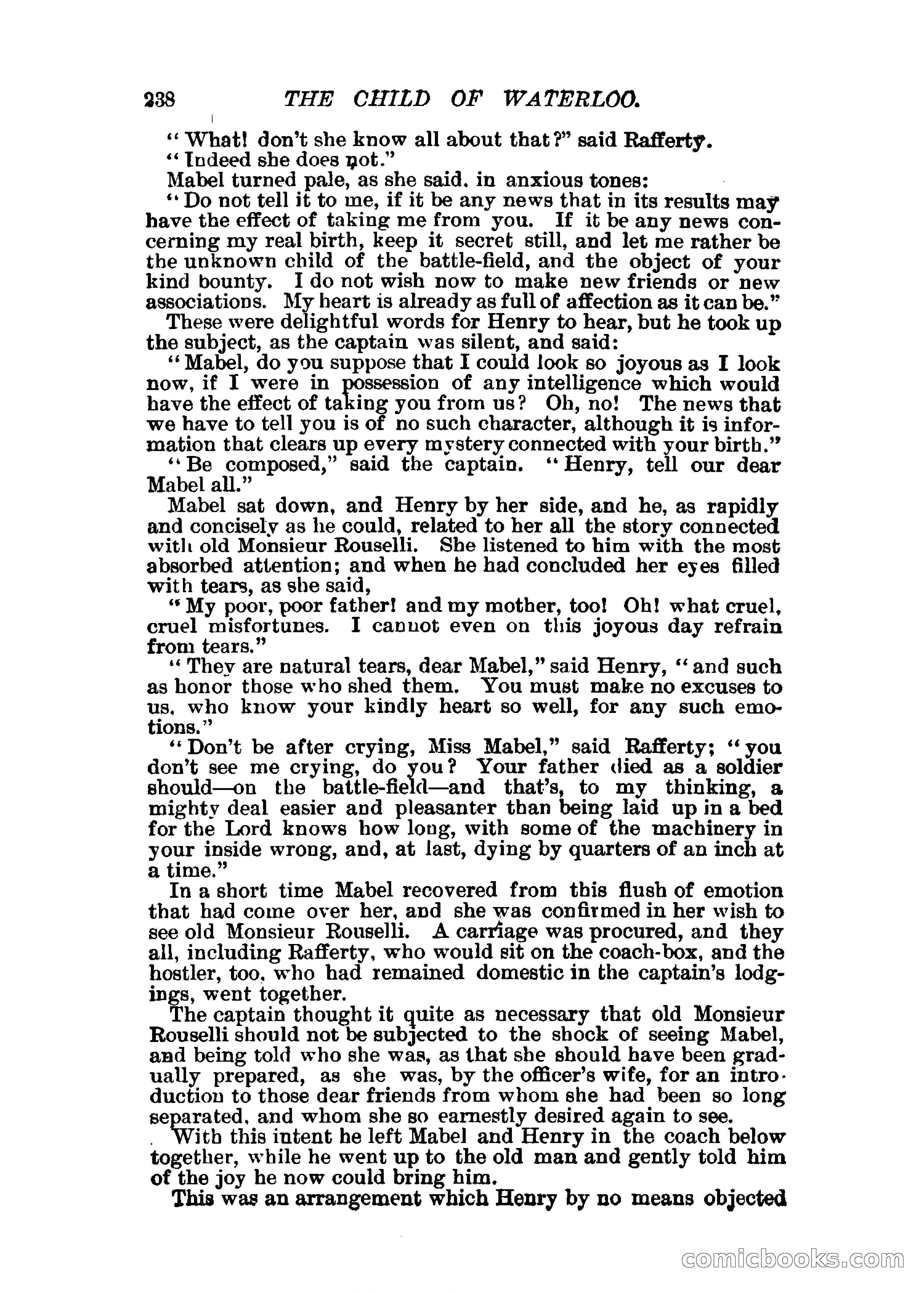 The Child of Waterloo, or, The Horrors of the Battle-Field — page 241 of 308