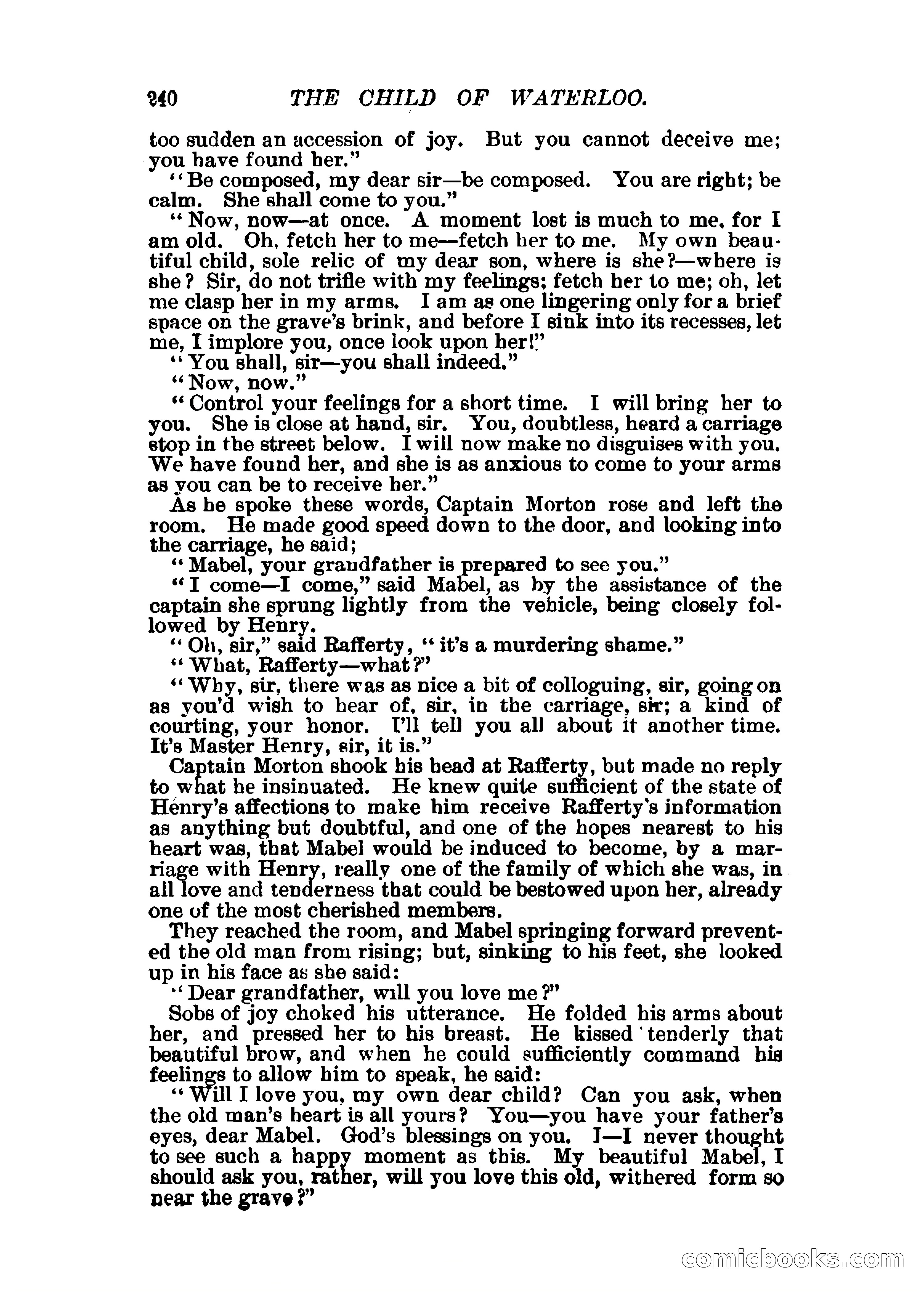The Child of Waterloo, or, The Horrors of the Battle-Field — page 243 of 308