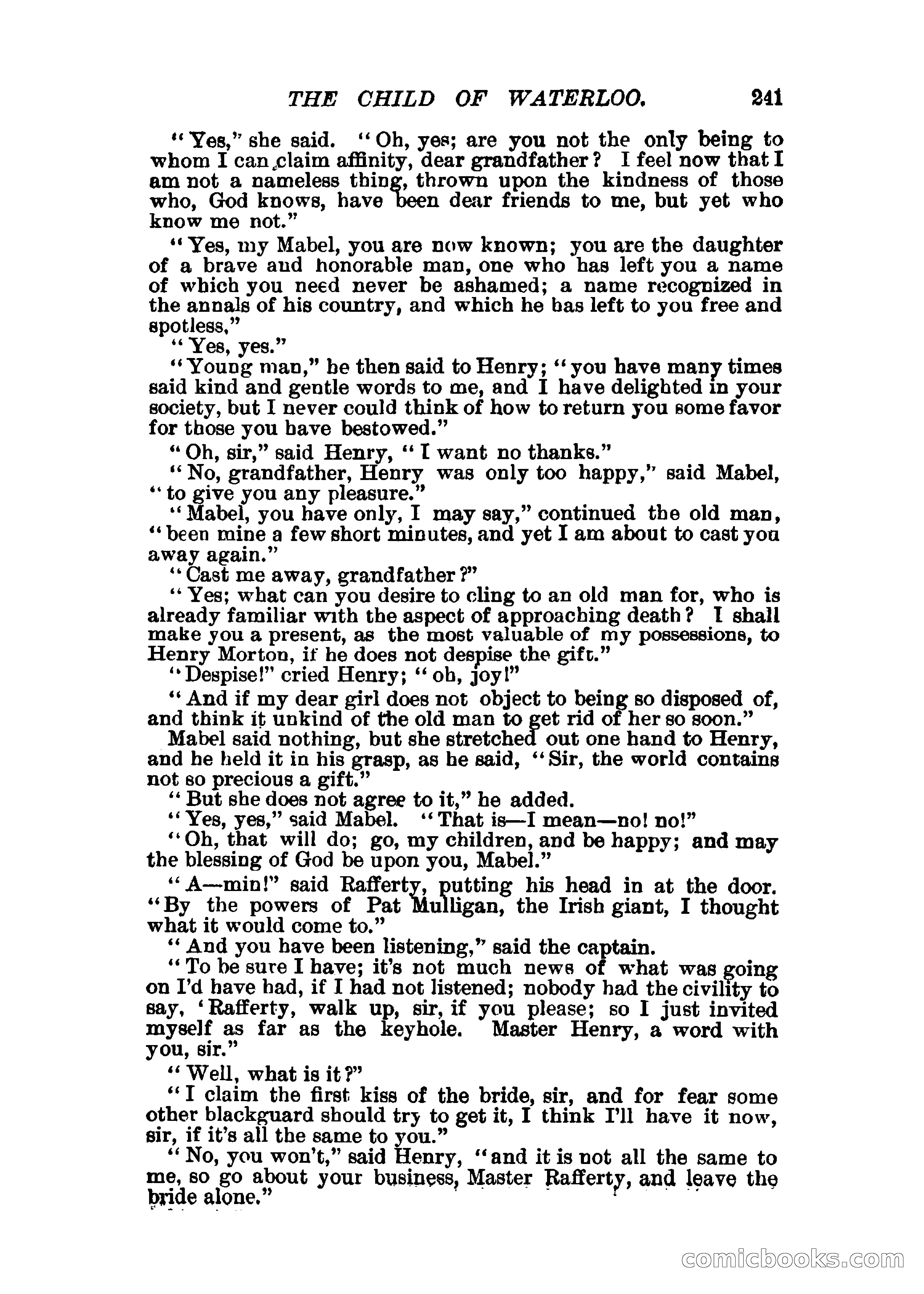 The Child of Waterloo, or, The Horrors of the Battle-Field — page 244 of 308
