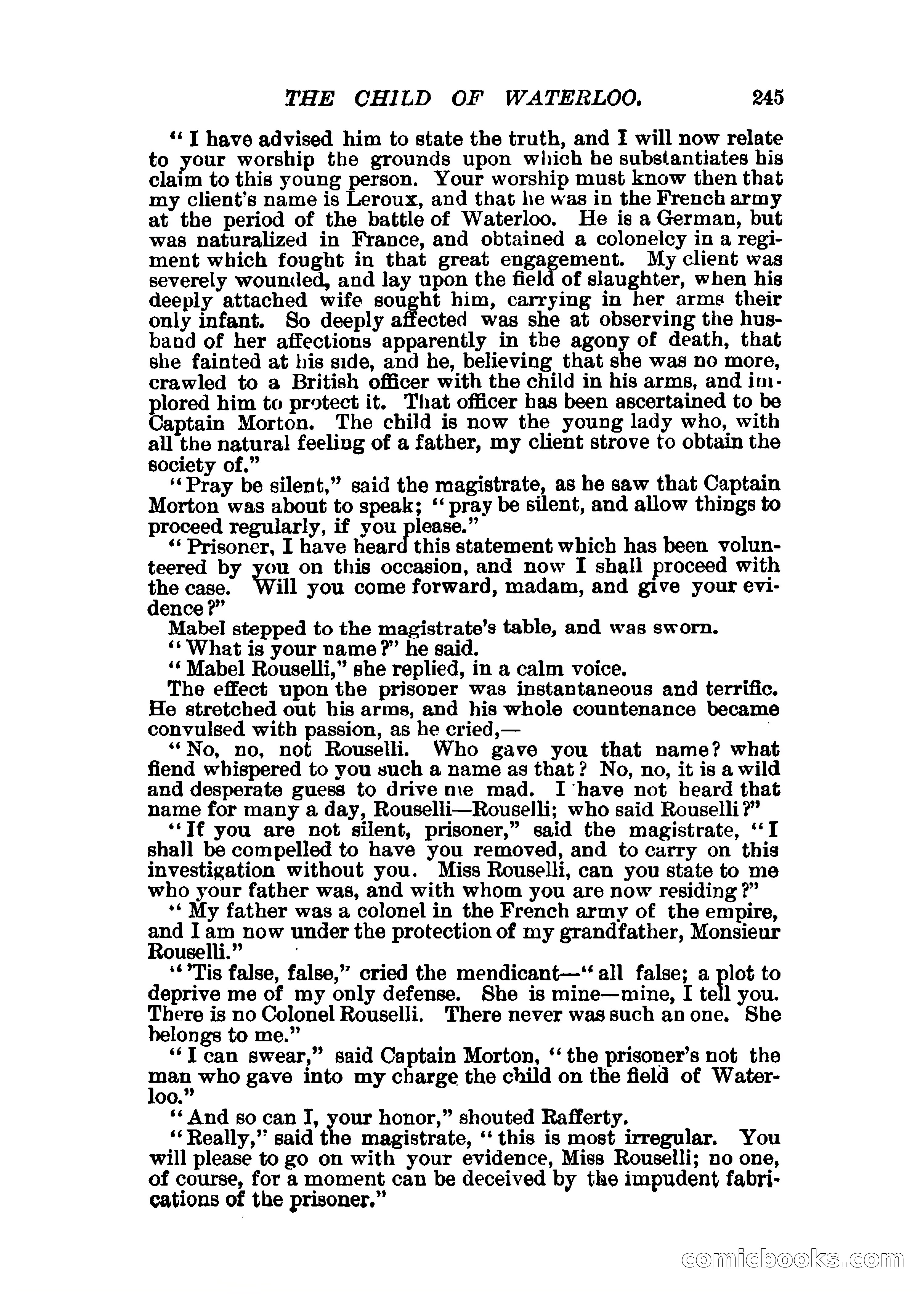 The Child of Waterloo, or, The Horrors of the Battle-Field — page 248 of 308