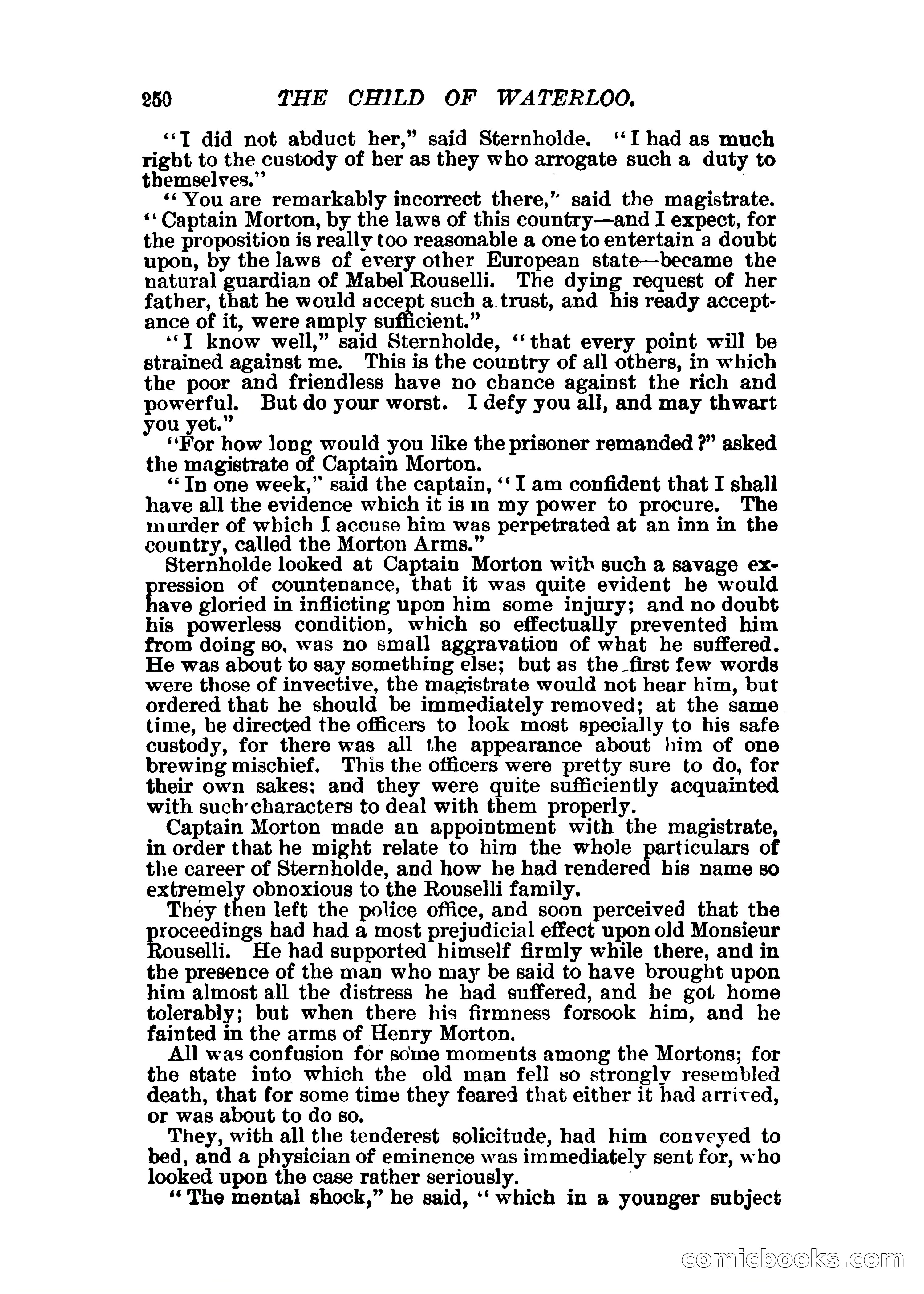 The Child of Waterloo, or, The Horrors of the Battle-Field — page 253 of 308