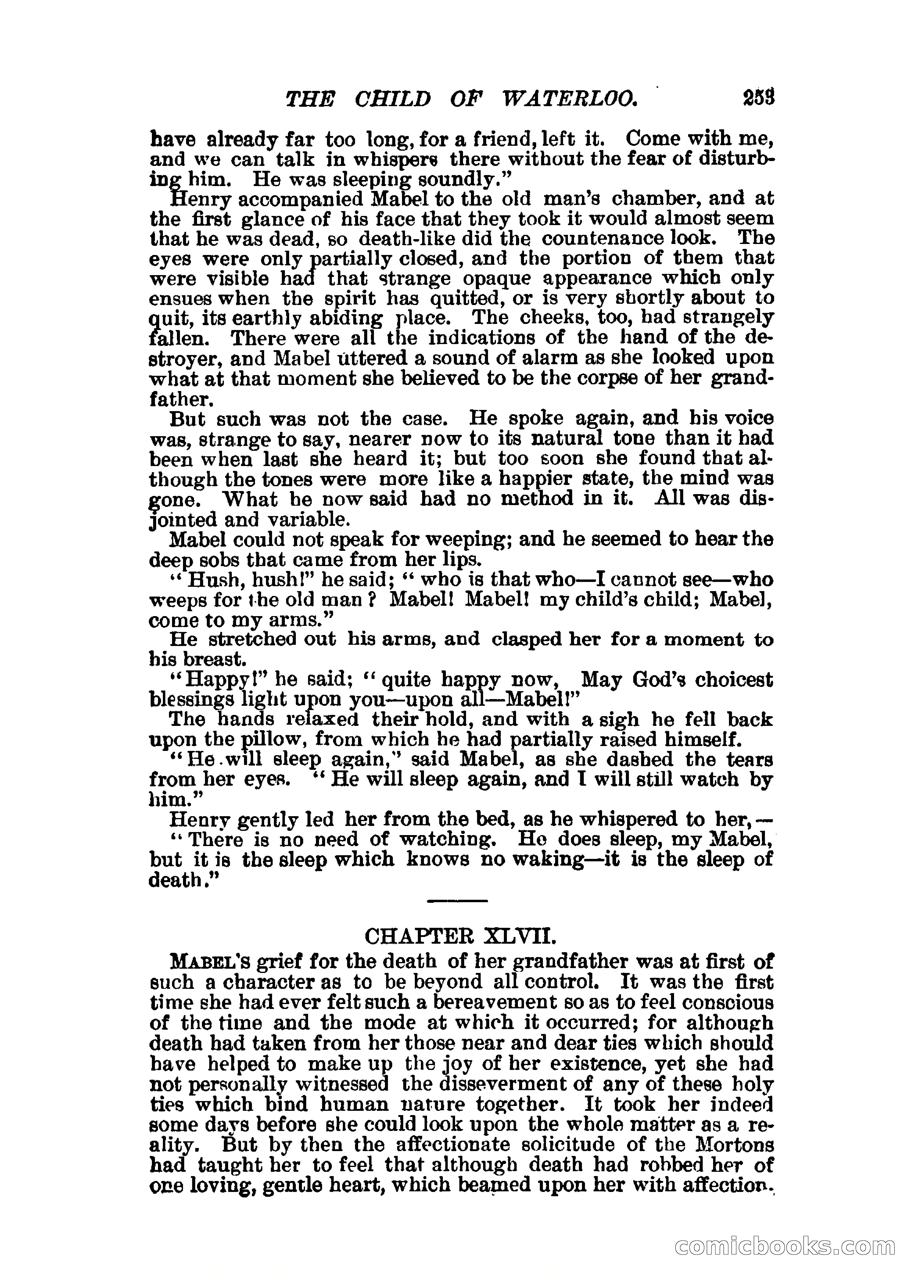 The Child of Waterloo, or, The Horrors of the Battle-Field — page 256 of 308