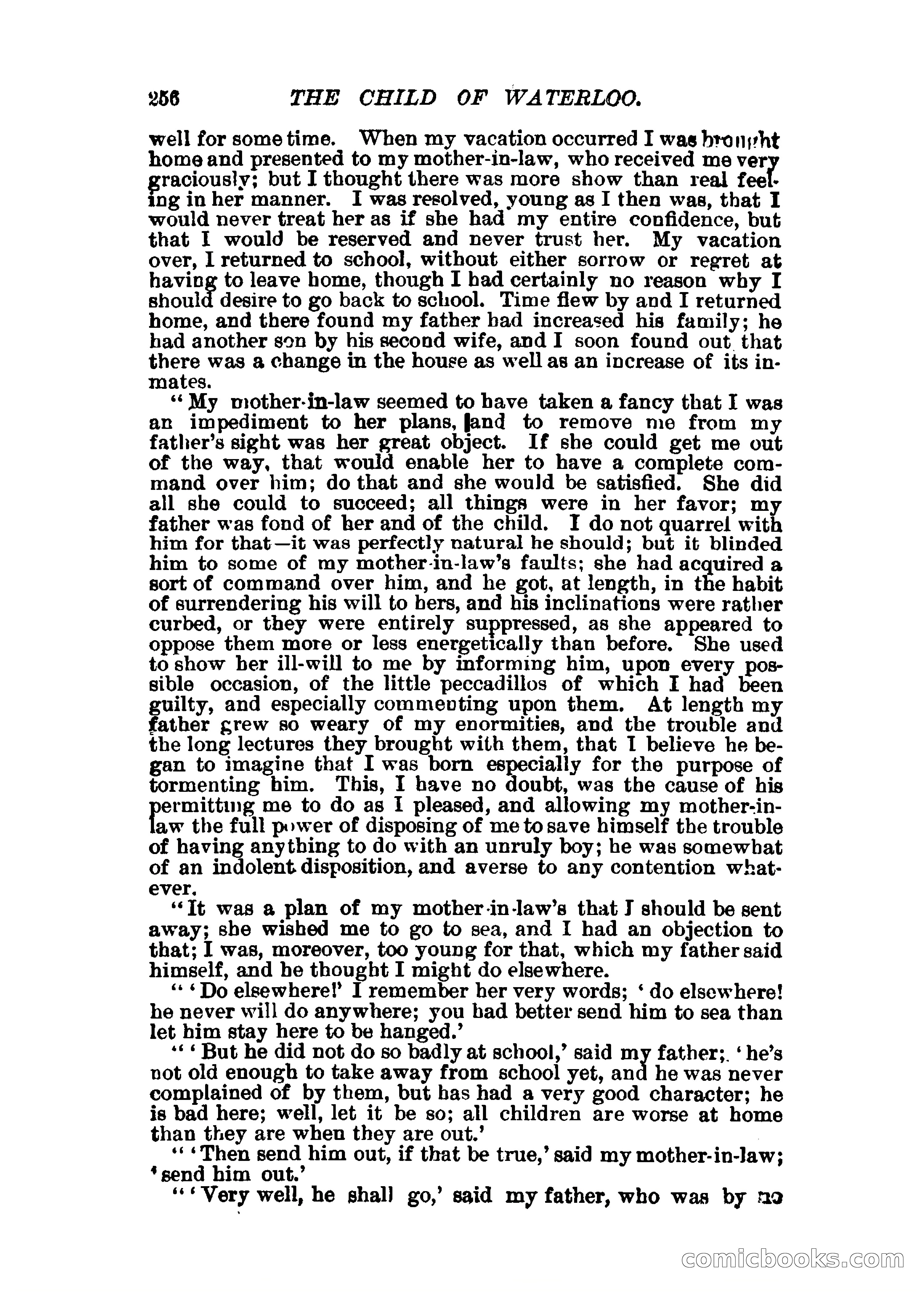 The Child of Waterloo, or, The Horrors of the Battle-Field — page 259 of 308