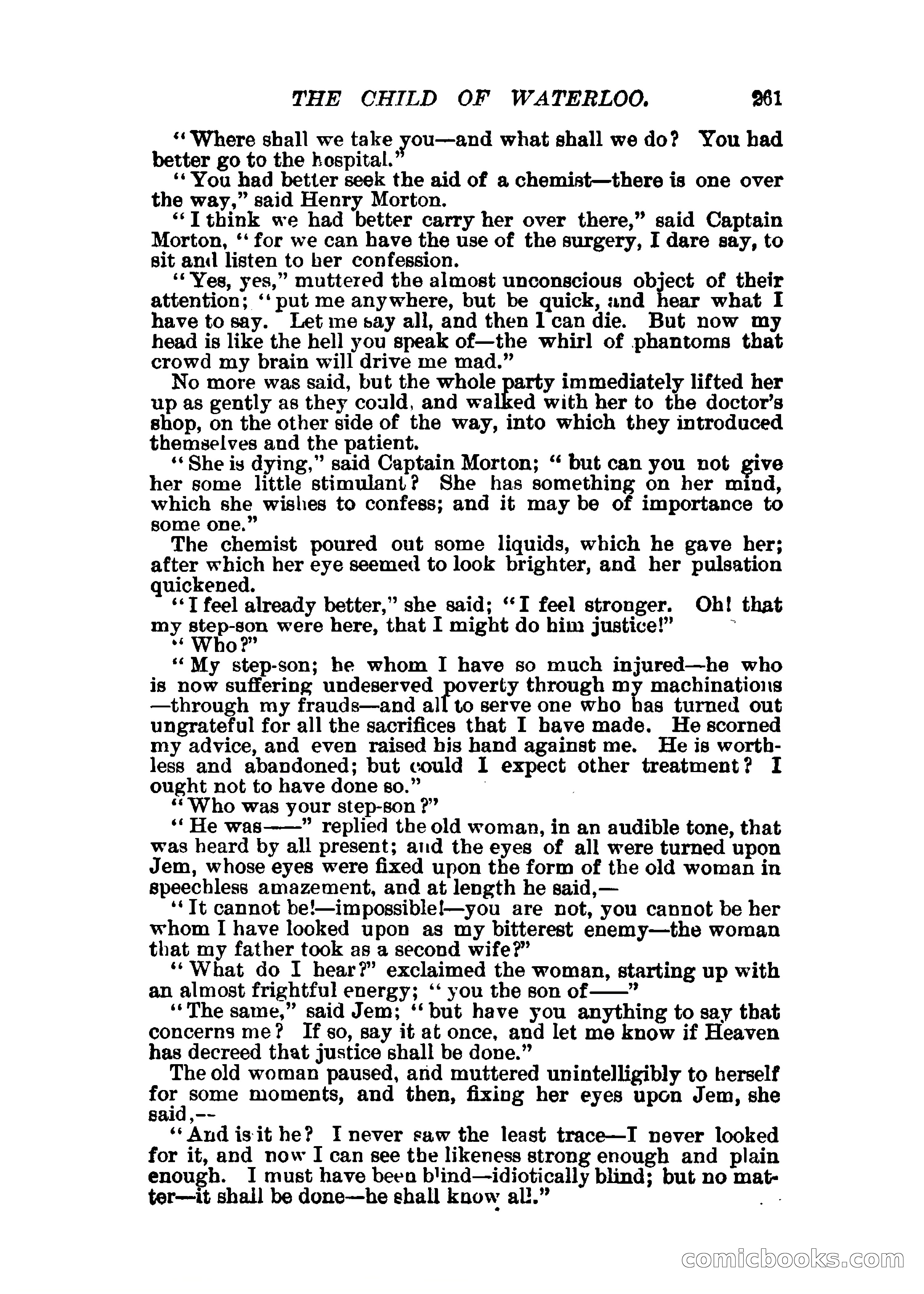 The Child of Waterloo, or, The Horrors of the Battle-Field — page 264 of 308