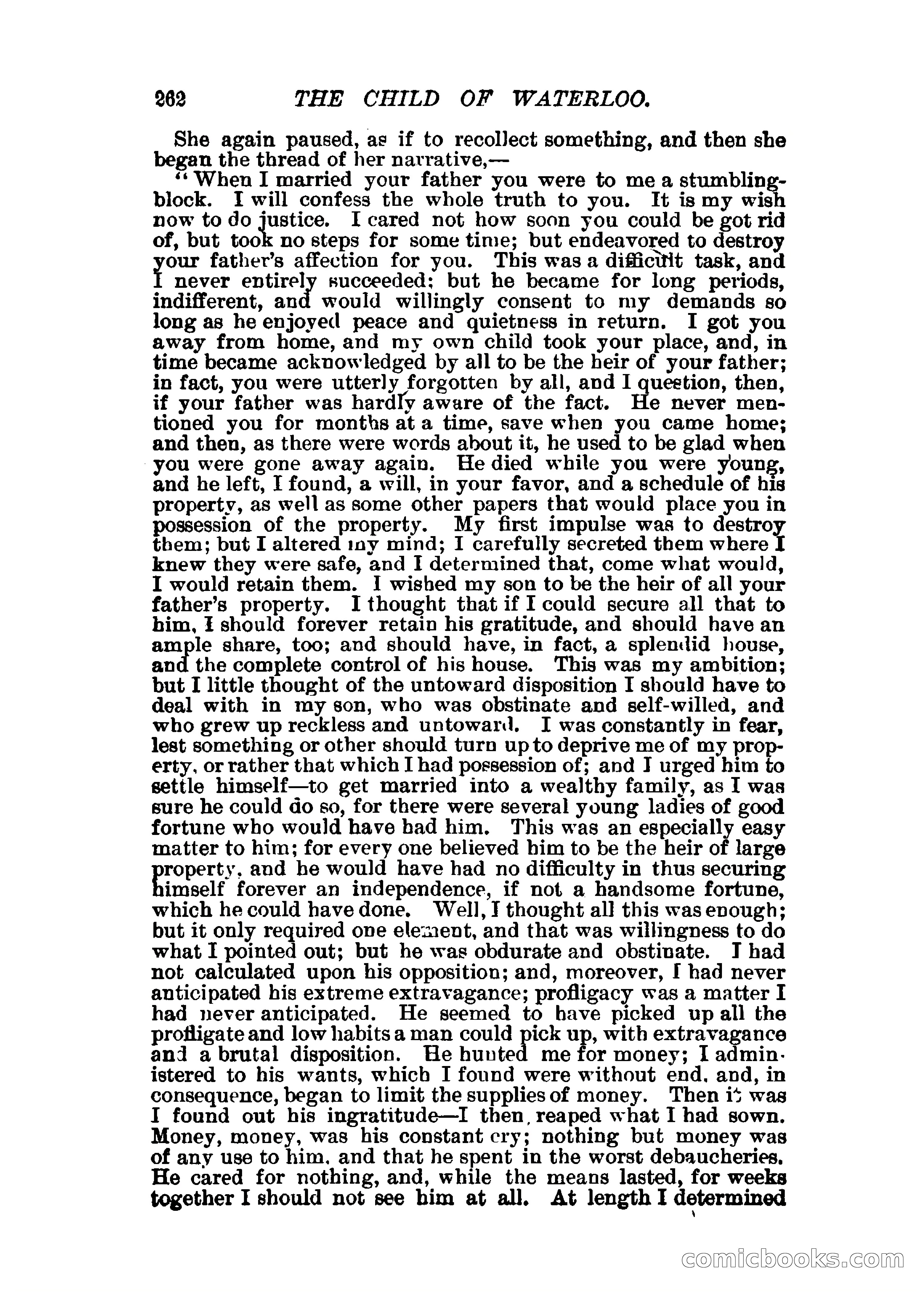 The Child of Waterloo, or, The Horrors of the Battle-Field — page 265 of 308