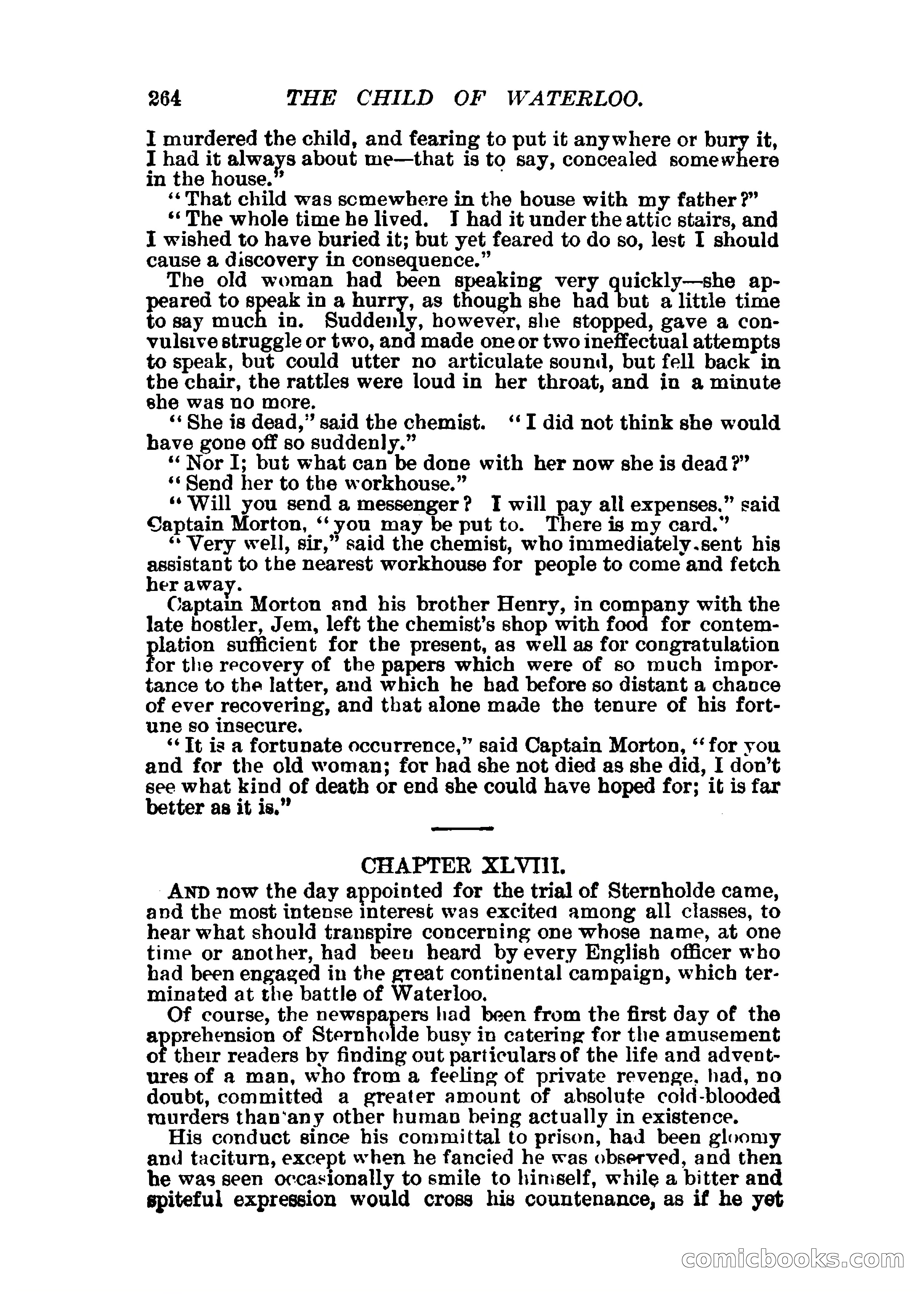 The Child of Waterloo, or, The Horrors of the Battle-Field — page 267 of 308