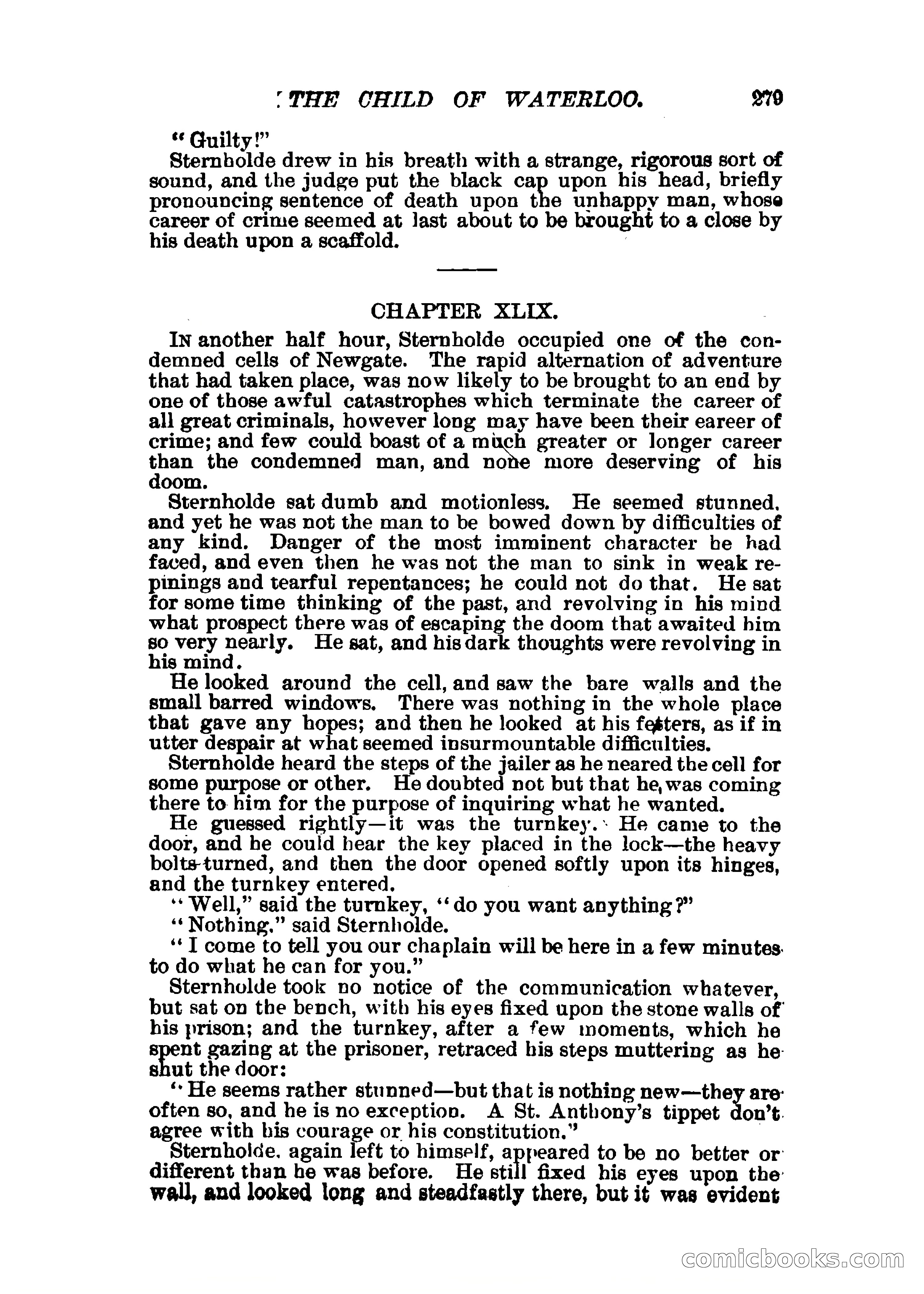 The Child of Waterloo, or, The Horrors of the Battle-Field — page 282 of 308