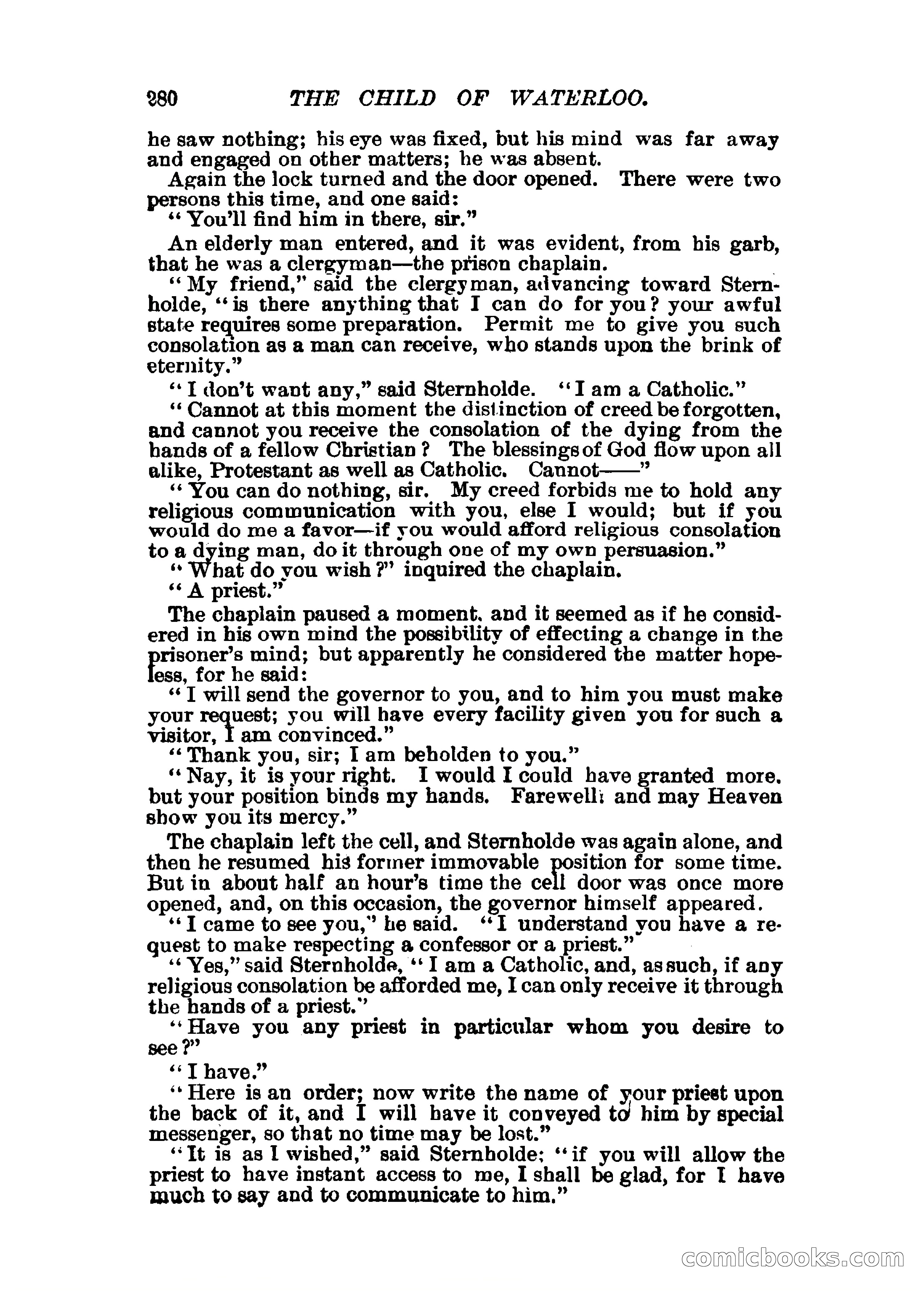The Child of Waterloo, or, The Horrors of the Battle-Field — page 283 of 308