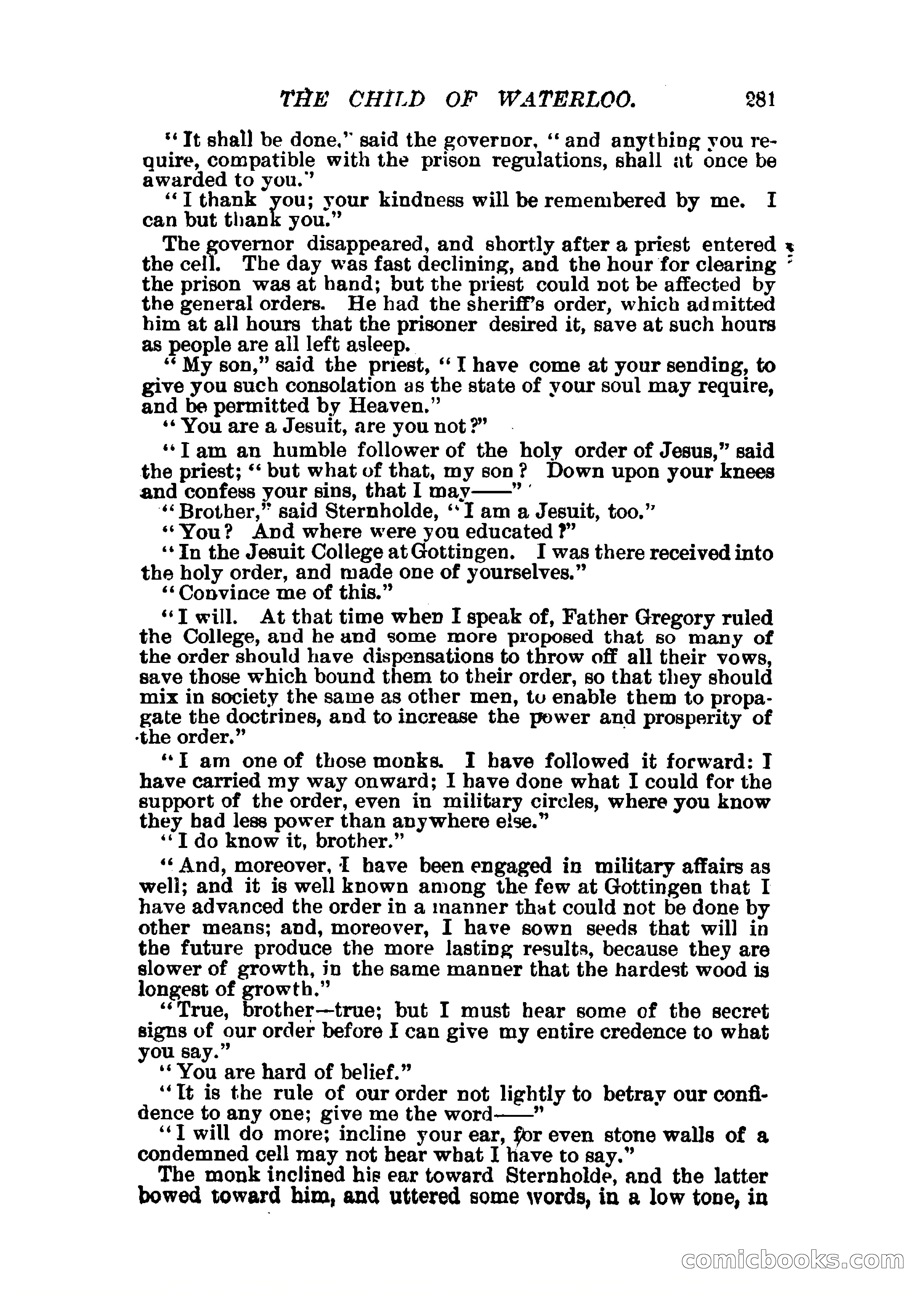 The Child of Waterloo, or, The Horrors of the Battle-Field — page 284 of 308