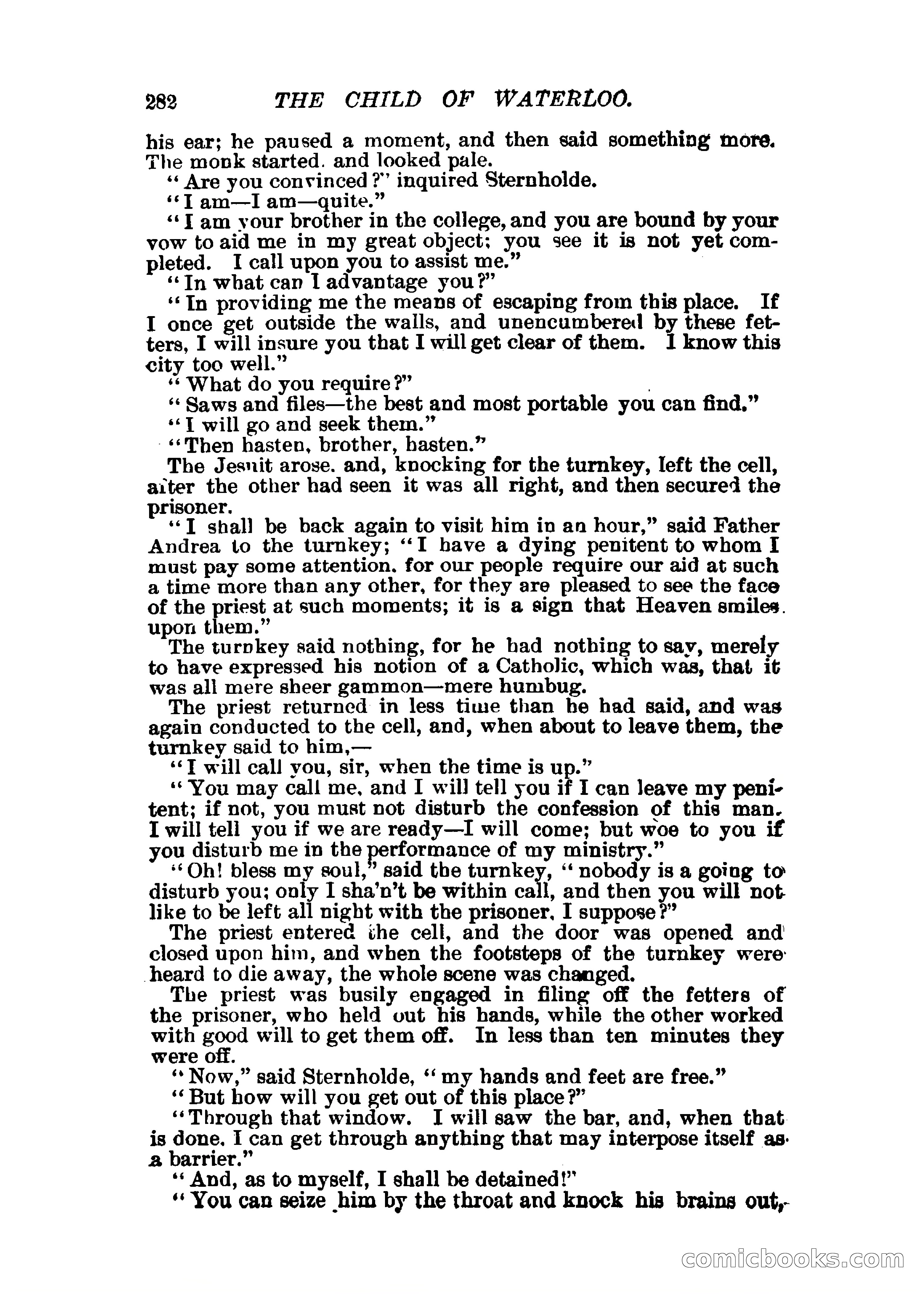 The Child of Waterloo, or, The Horrors of the Battle-Field — page 285 of 308