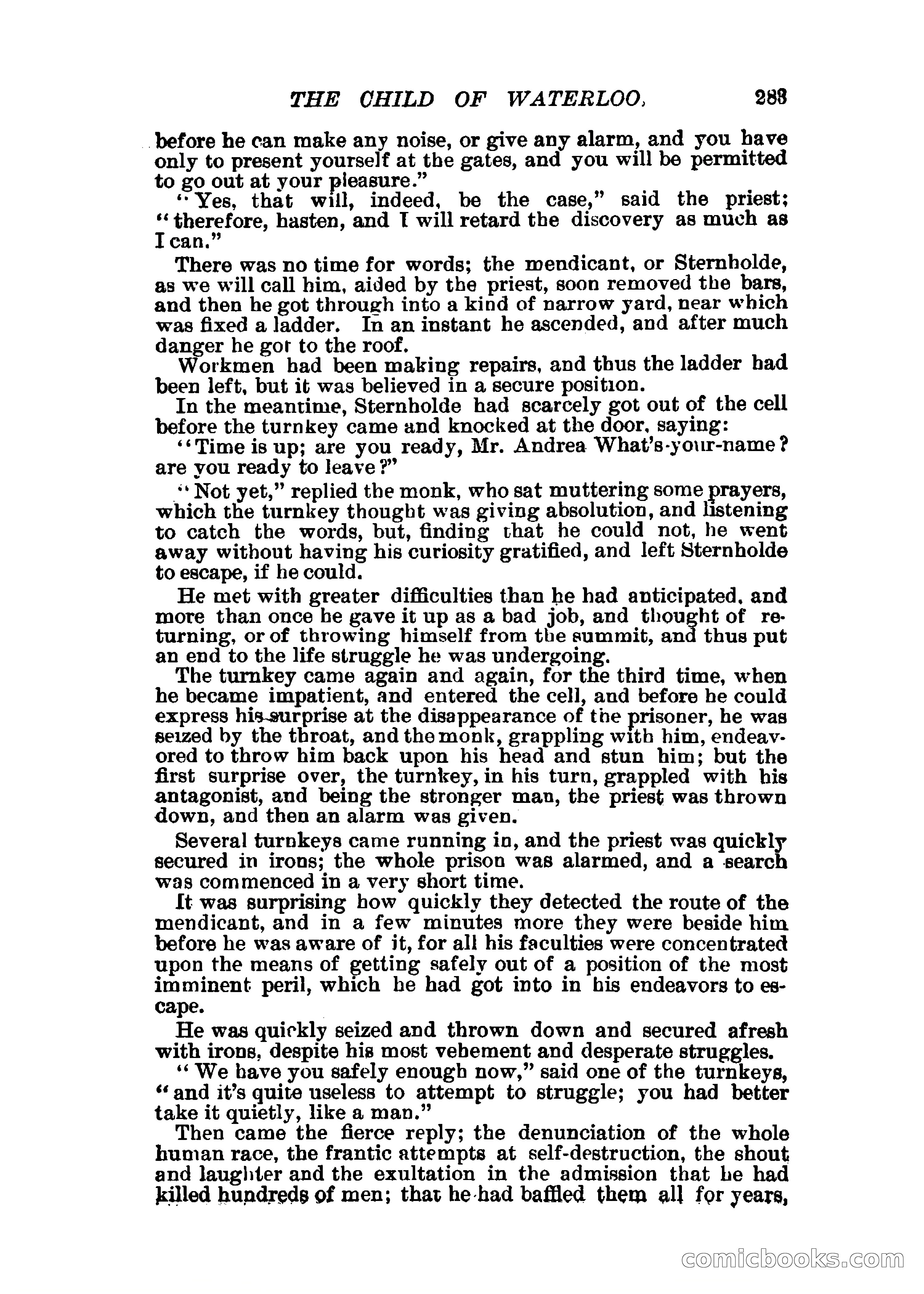 The Child of Waterloo, or, The Horrors of the Battle-Field — page 286 of 308