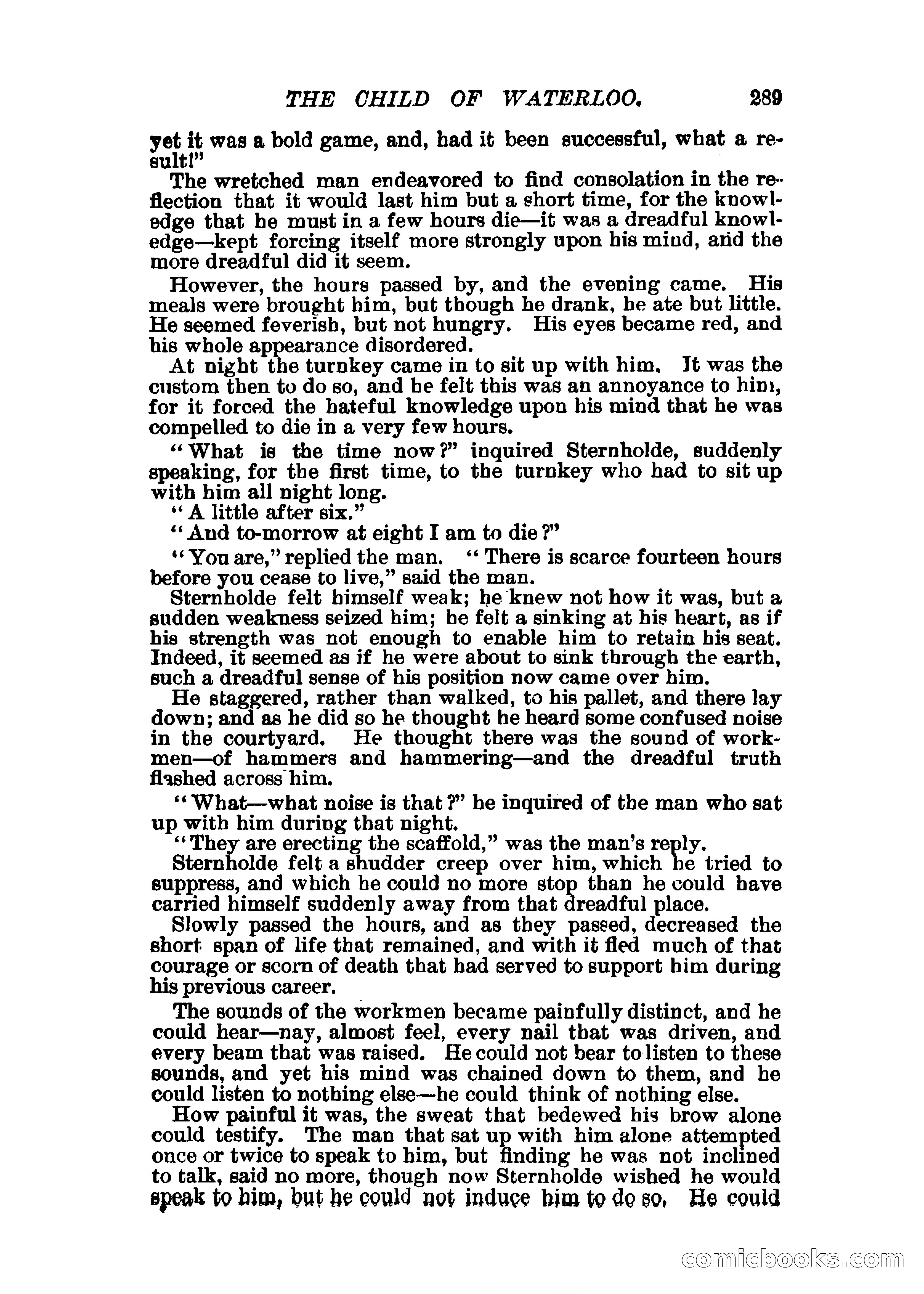 The Child of Waterloo, or, The Horrors of the Battle-Field — page 292 of 308