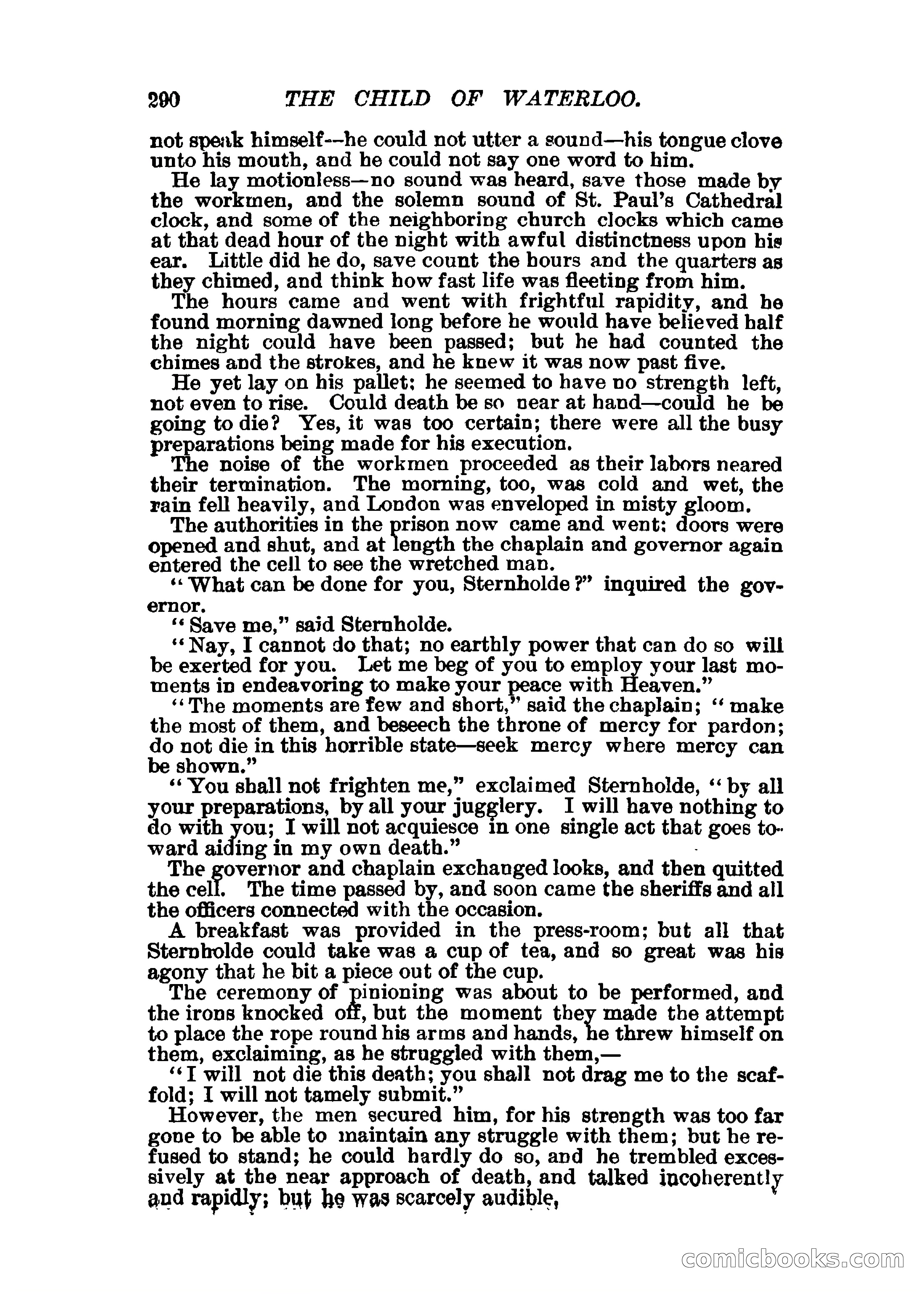The Child of Waterloo, or, The Horrors of the Battle-Field — page 293 of 308