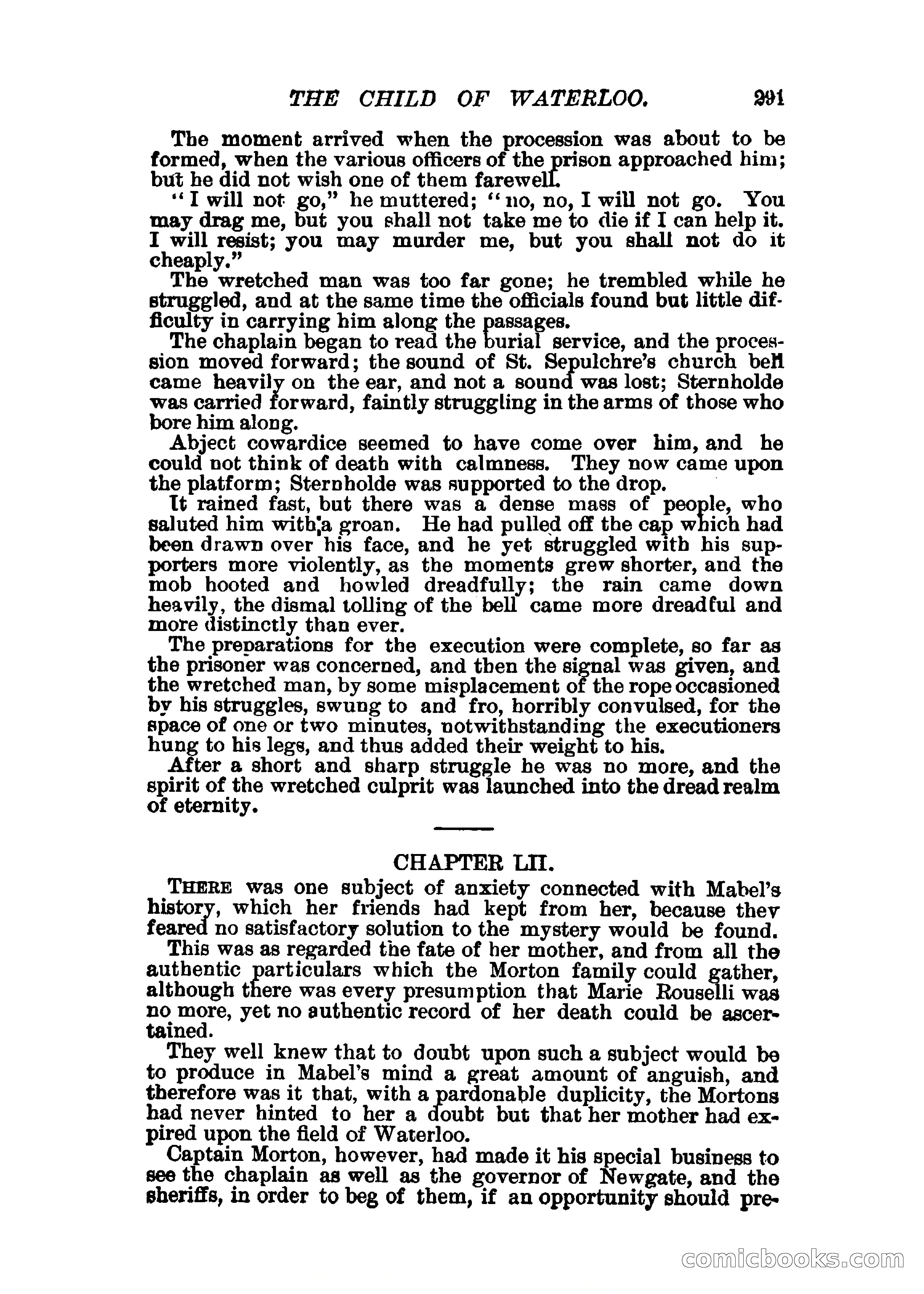 The Child of Waterloo, or, The Horrors of the Battle-Field — page 294 of 308
