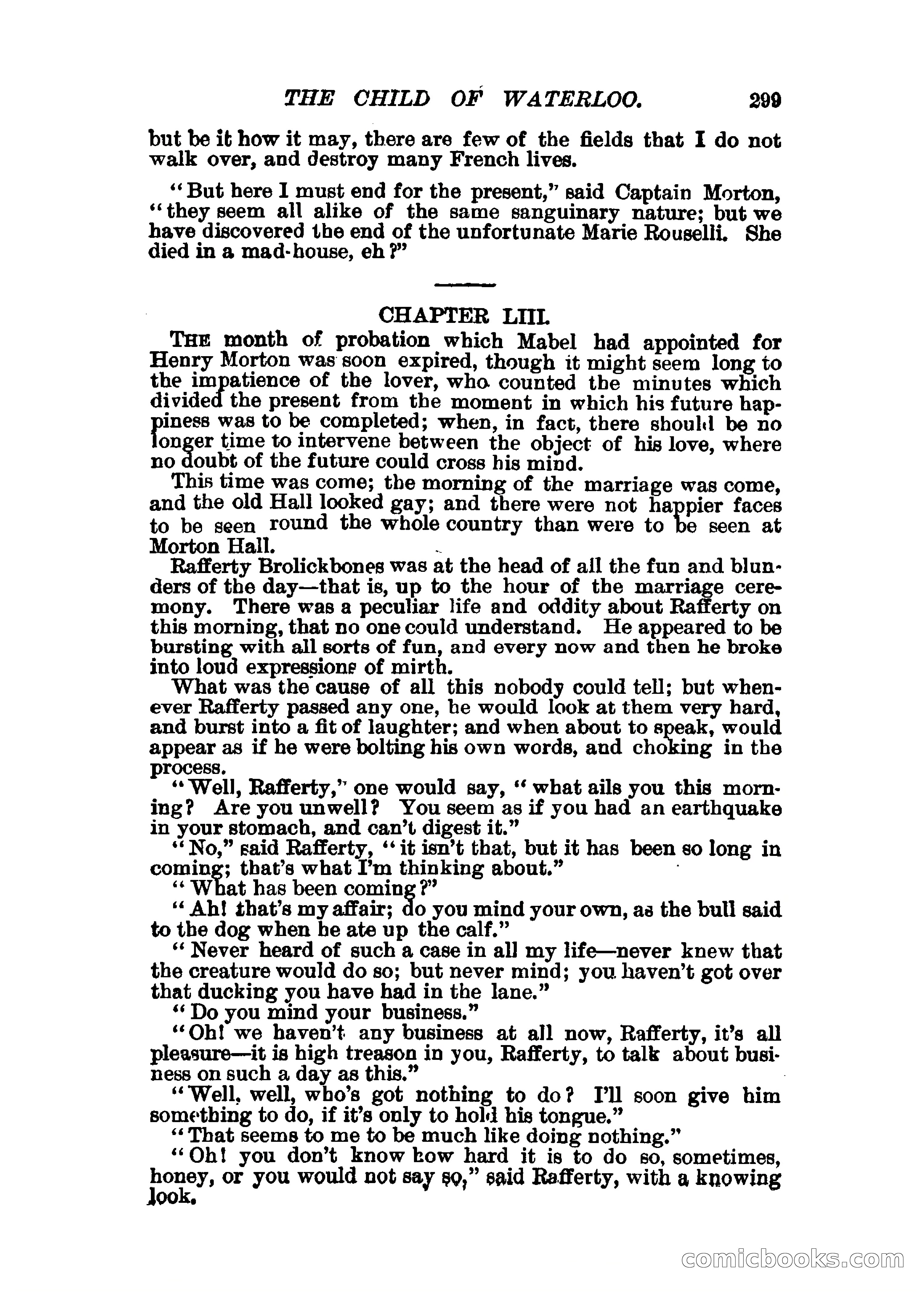 The Child of Waterloo, or, The Horrors of the Battle-Field — page 302 of 308