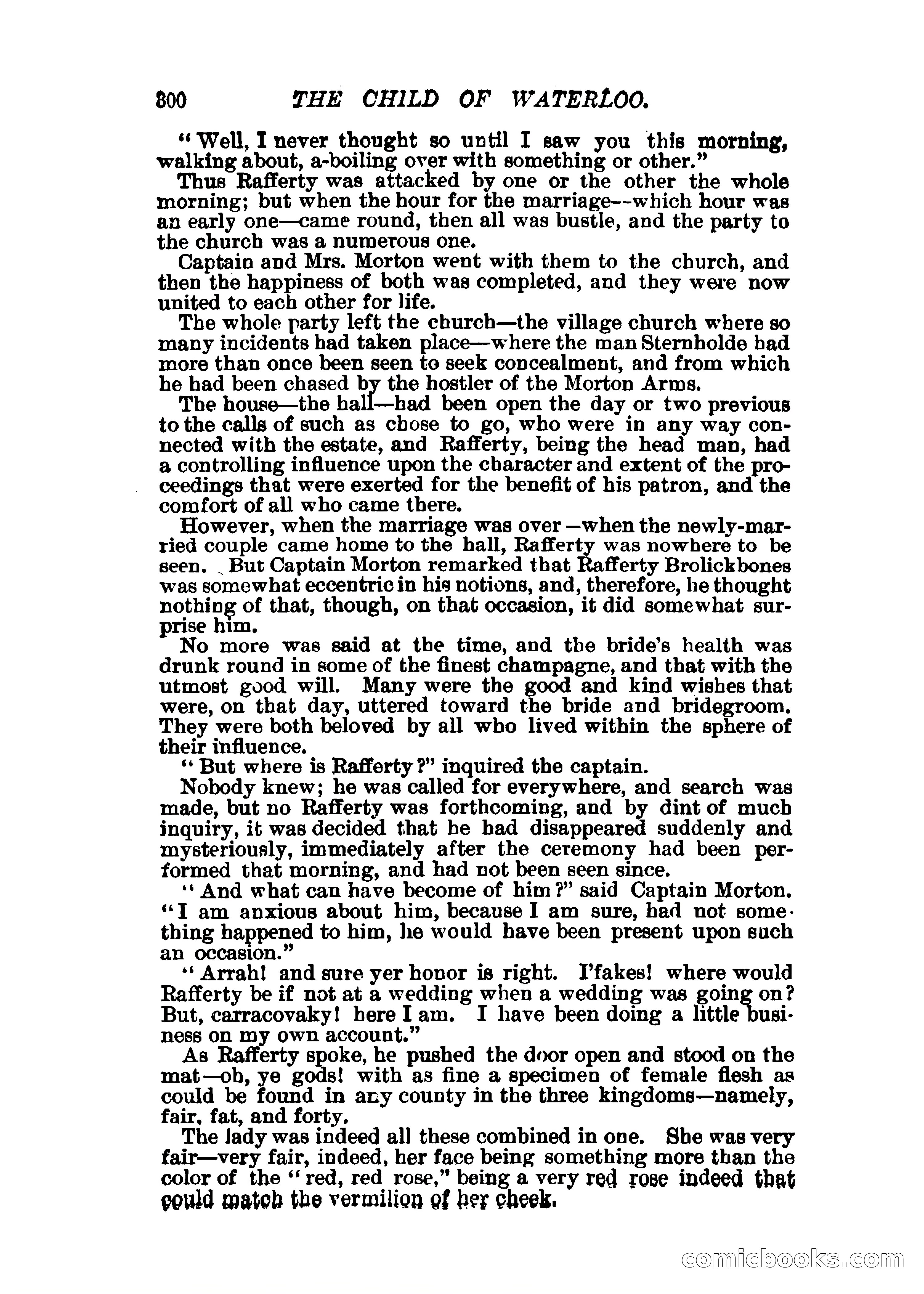 The Child of Waterloo, or, The Horrors of the Battle-Field — page 303 of 308