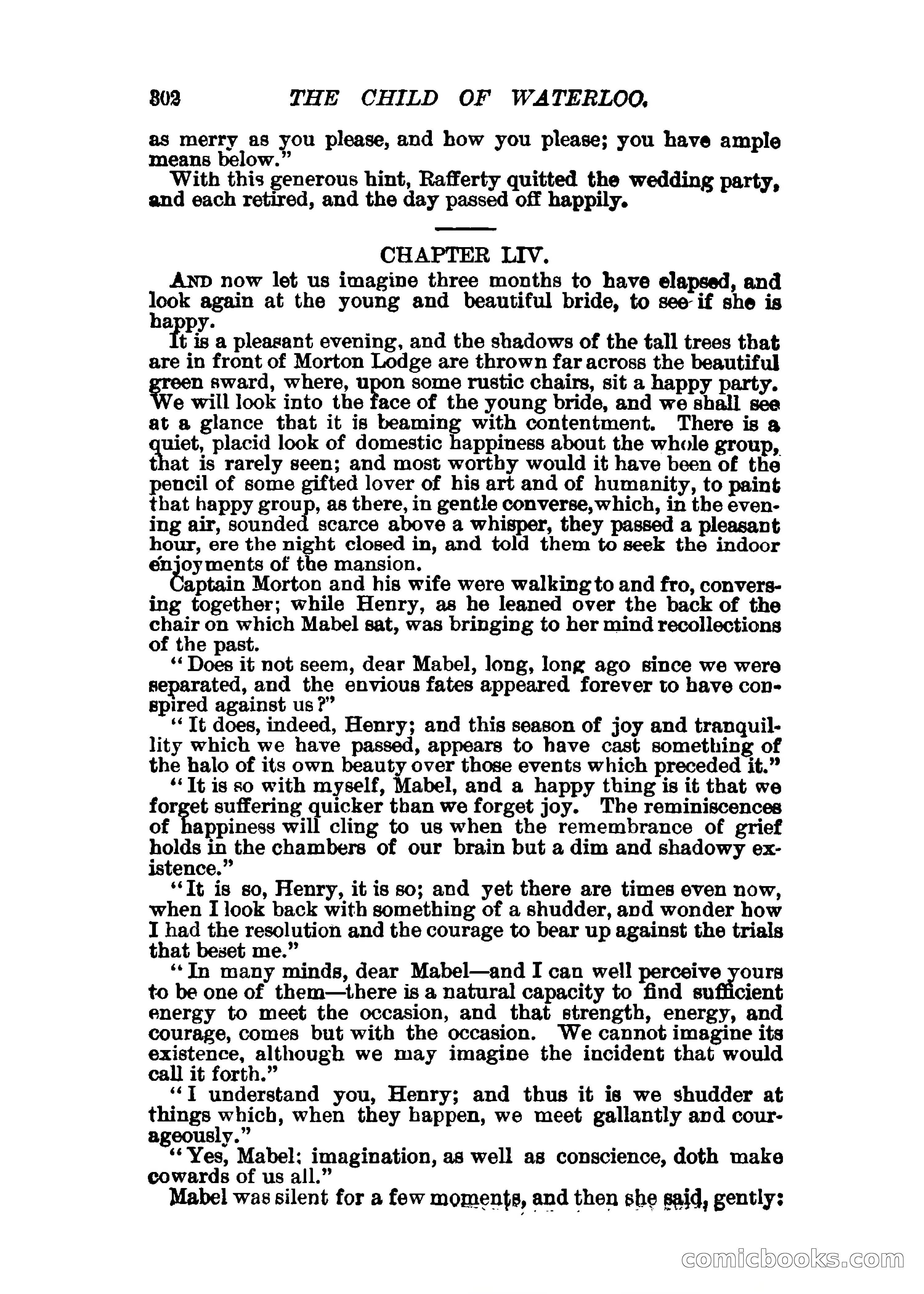 The Child of Waterloo, or, The Horrors of the Battle-Field — page 305 of 308