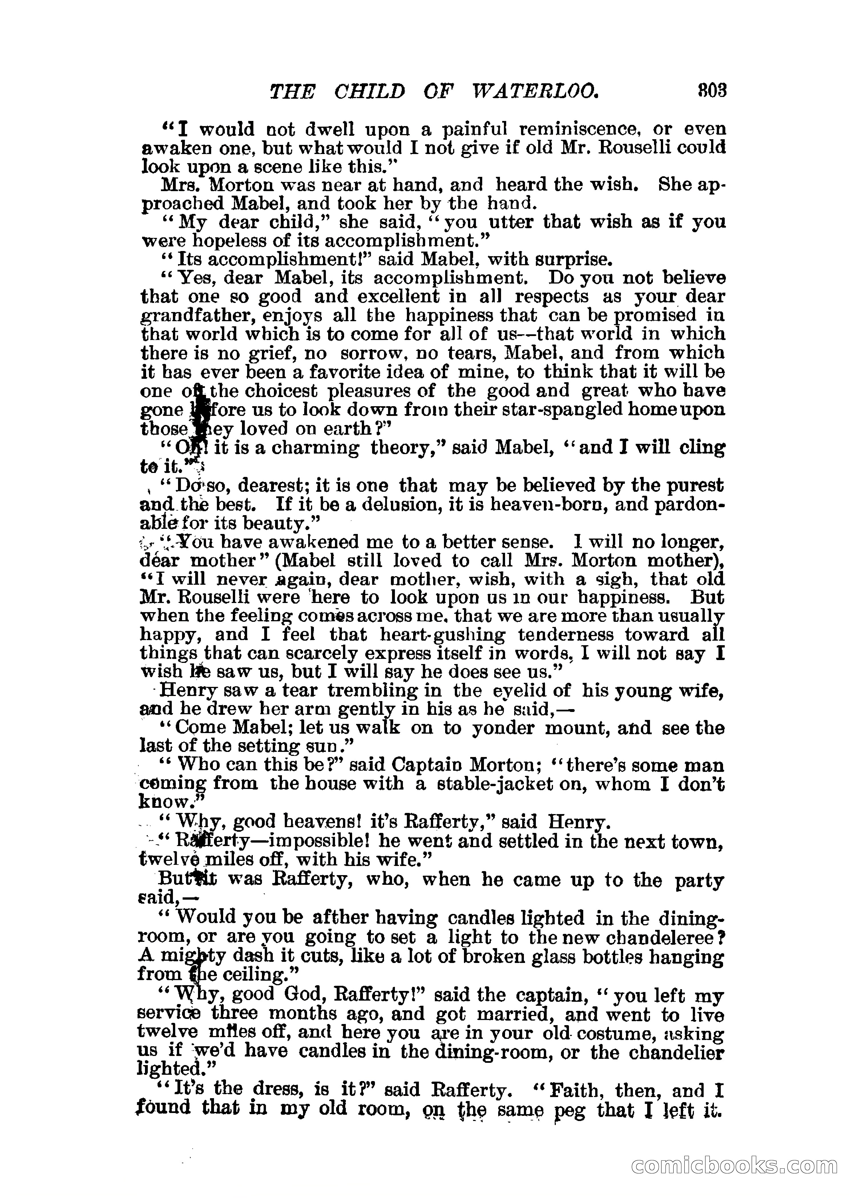 The Child of Waterloo, or, The Horrors of the Battle-Field — page 306 of 308