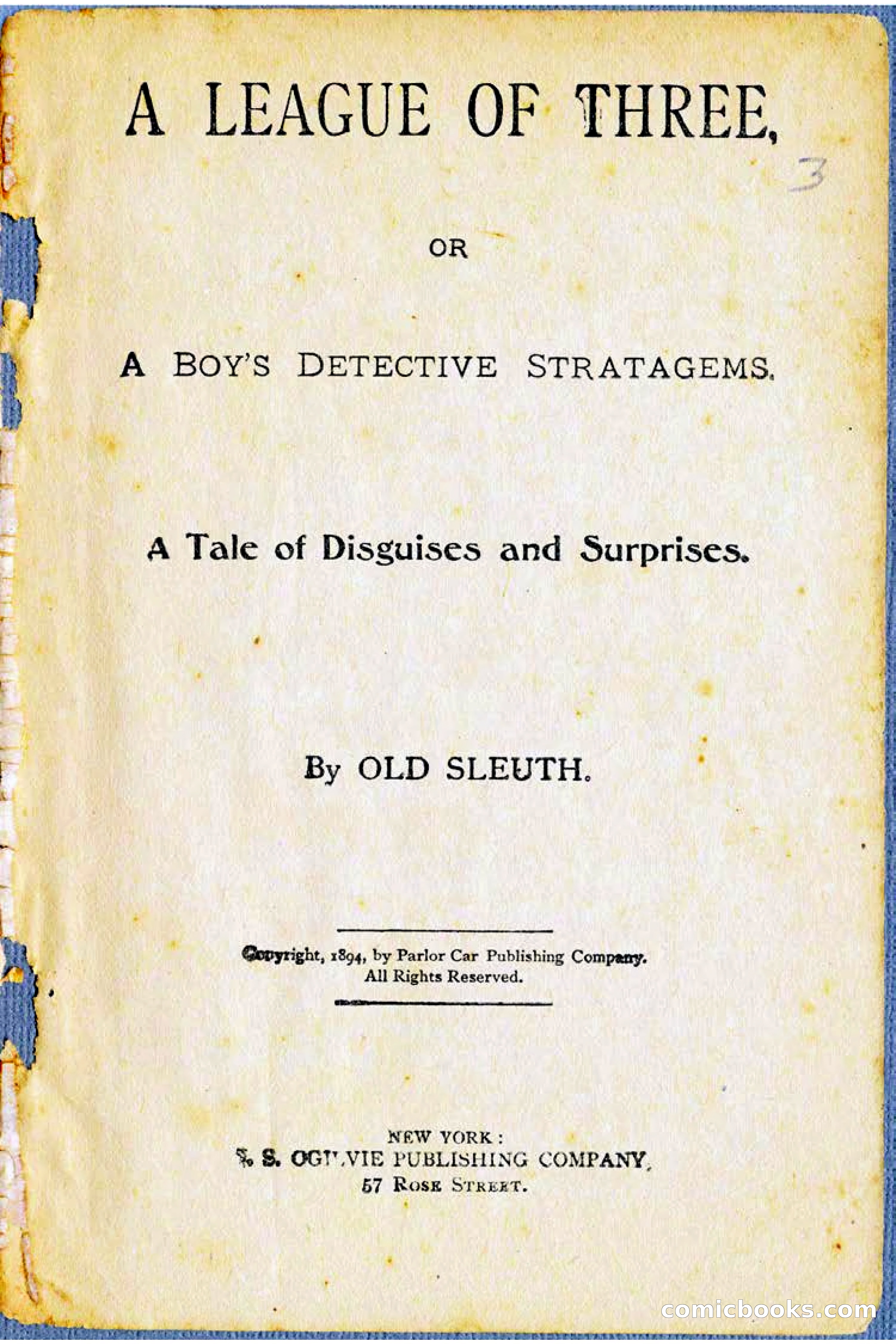 A League of Three: Boy's Detective Stratagems — page 5 of 400