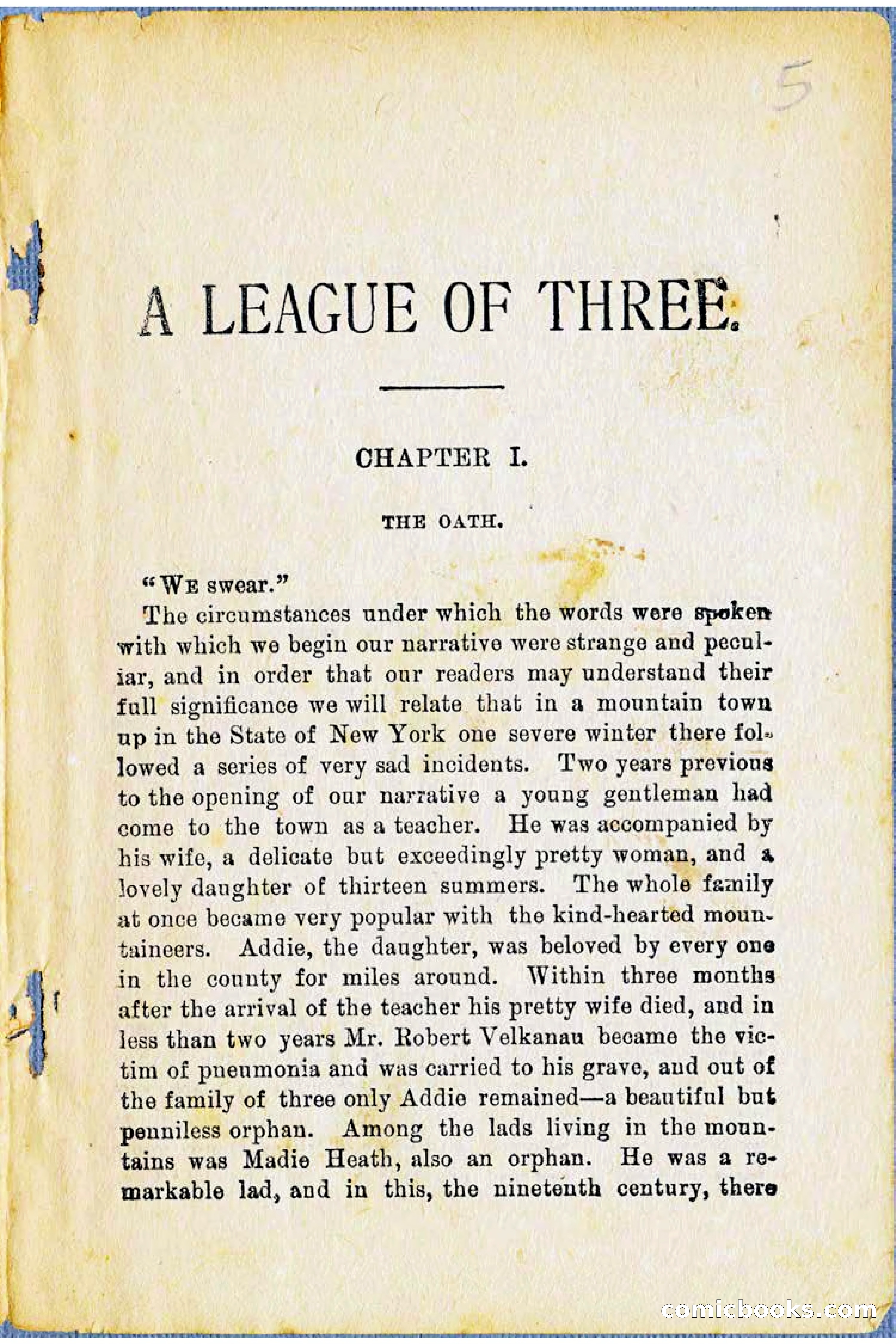 A League of Three: Boy's Detective Stratagems — page 7 of 400