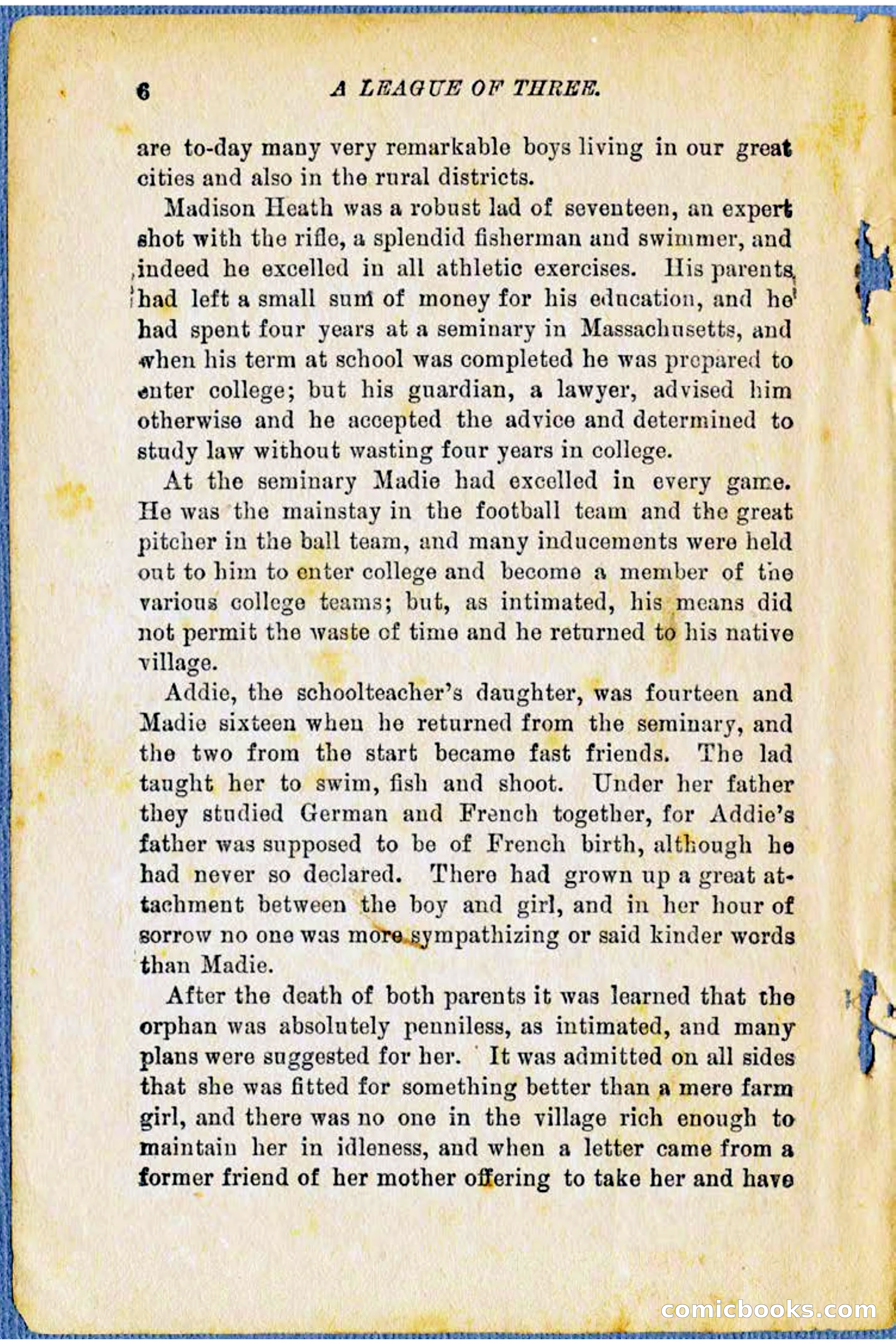 A League of Three: Boy's Detective Stratagems — page 8 of 400