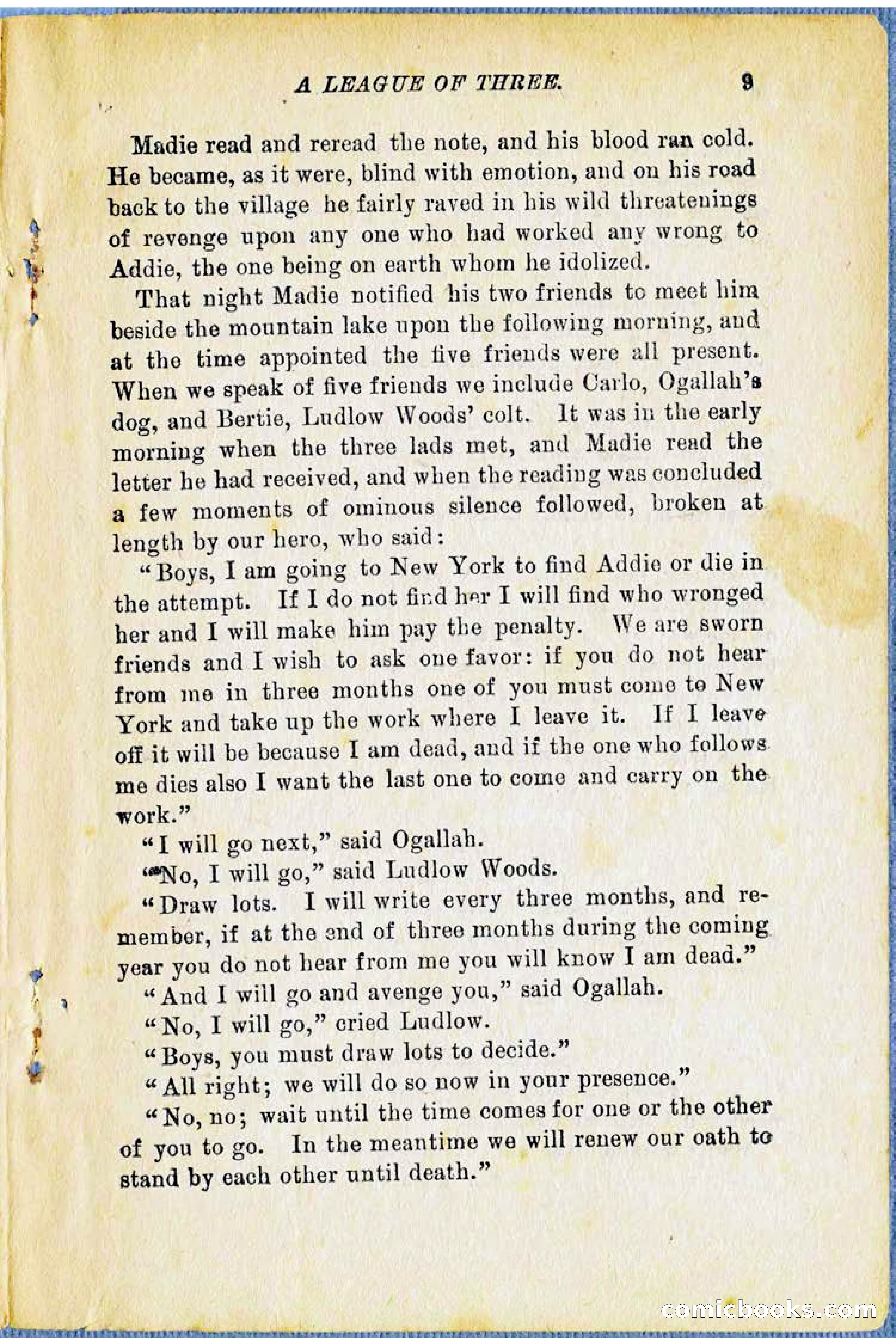 A League of Three: Boy's Detective Stratagems — page 11 of 400