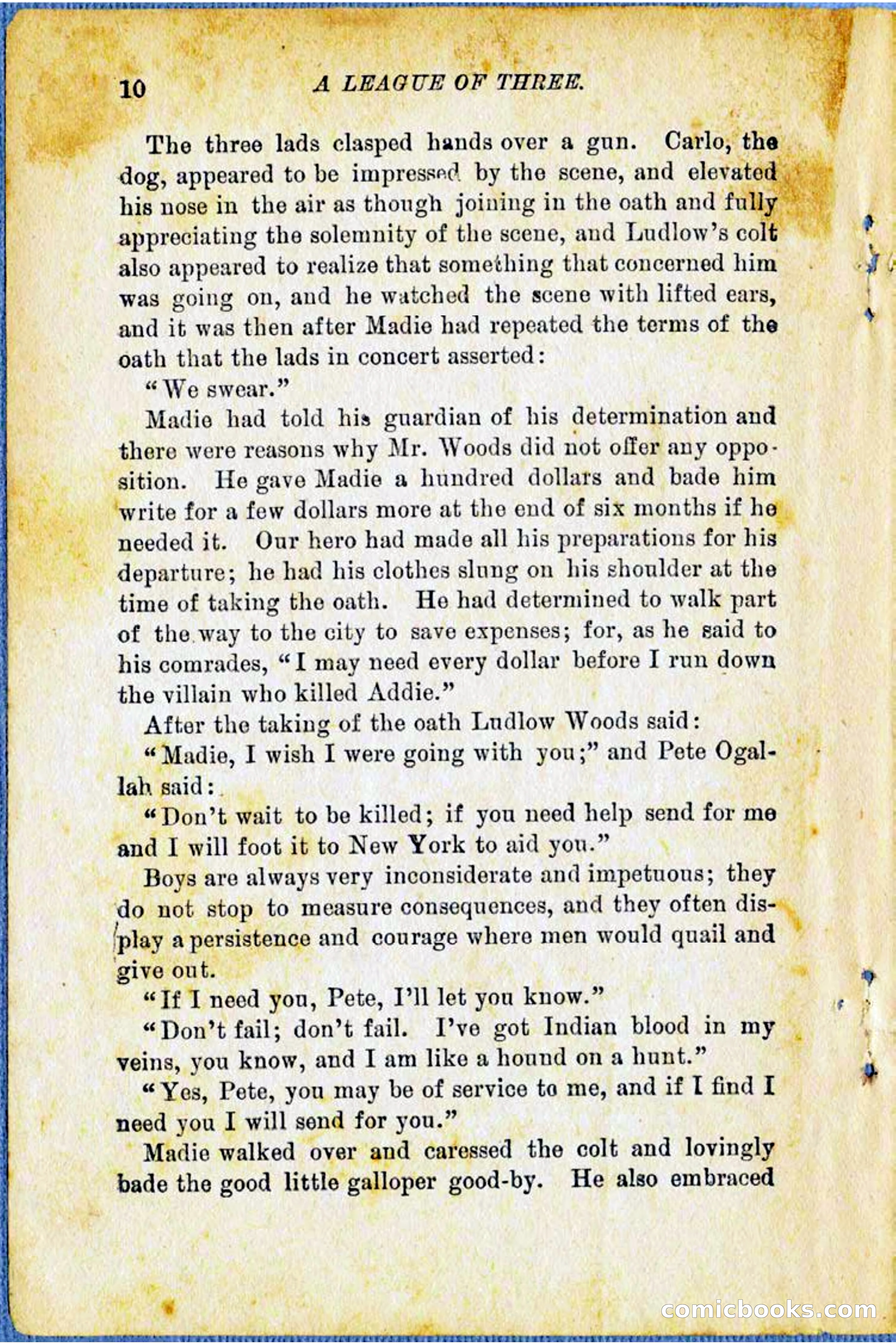 A League of Three: Boy's Detective Stratagems — page 12 of 400