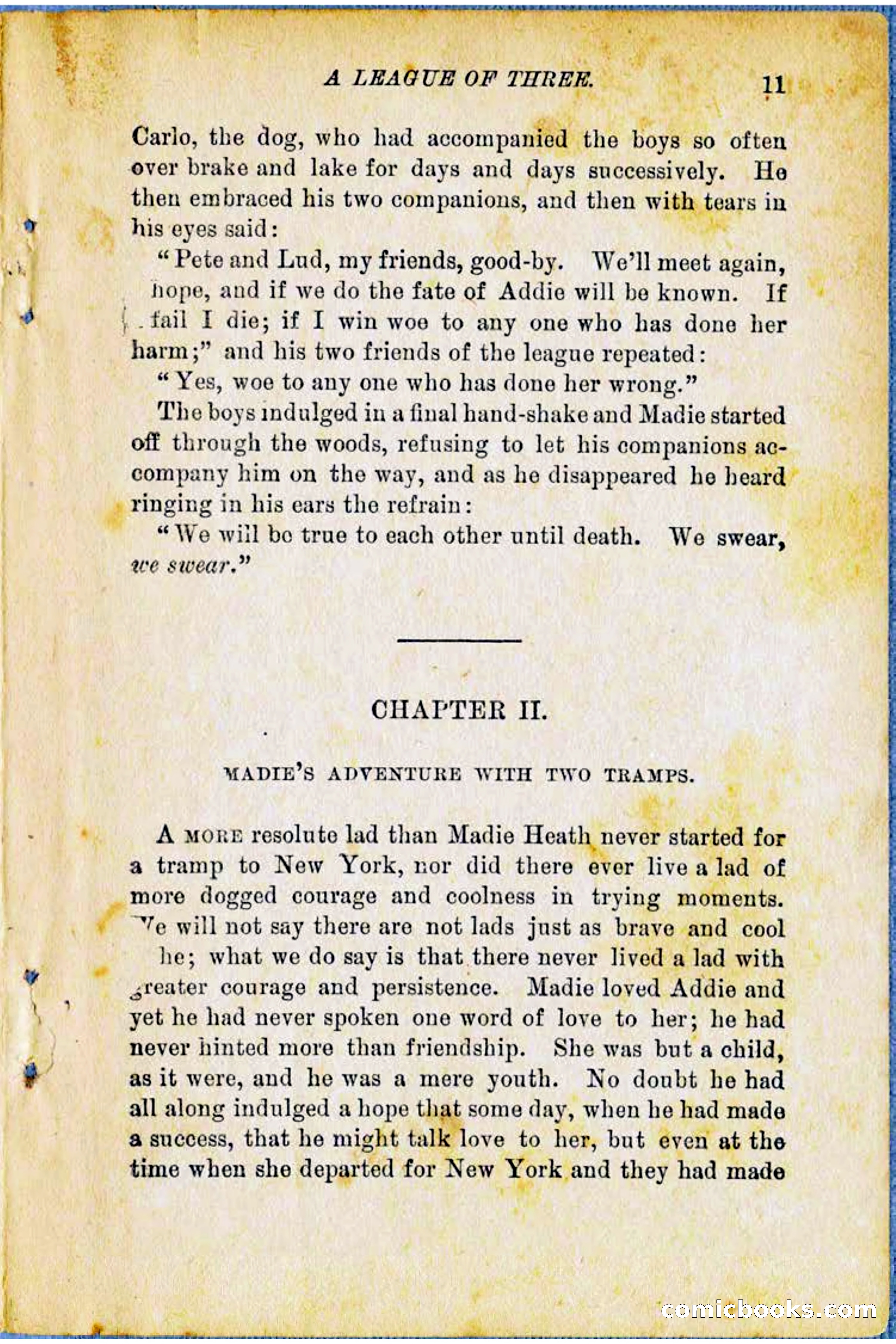 A League of Three: Boy's Detective Stratagems — page 13 of 400