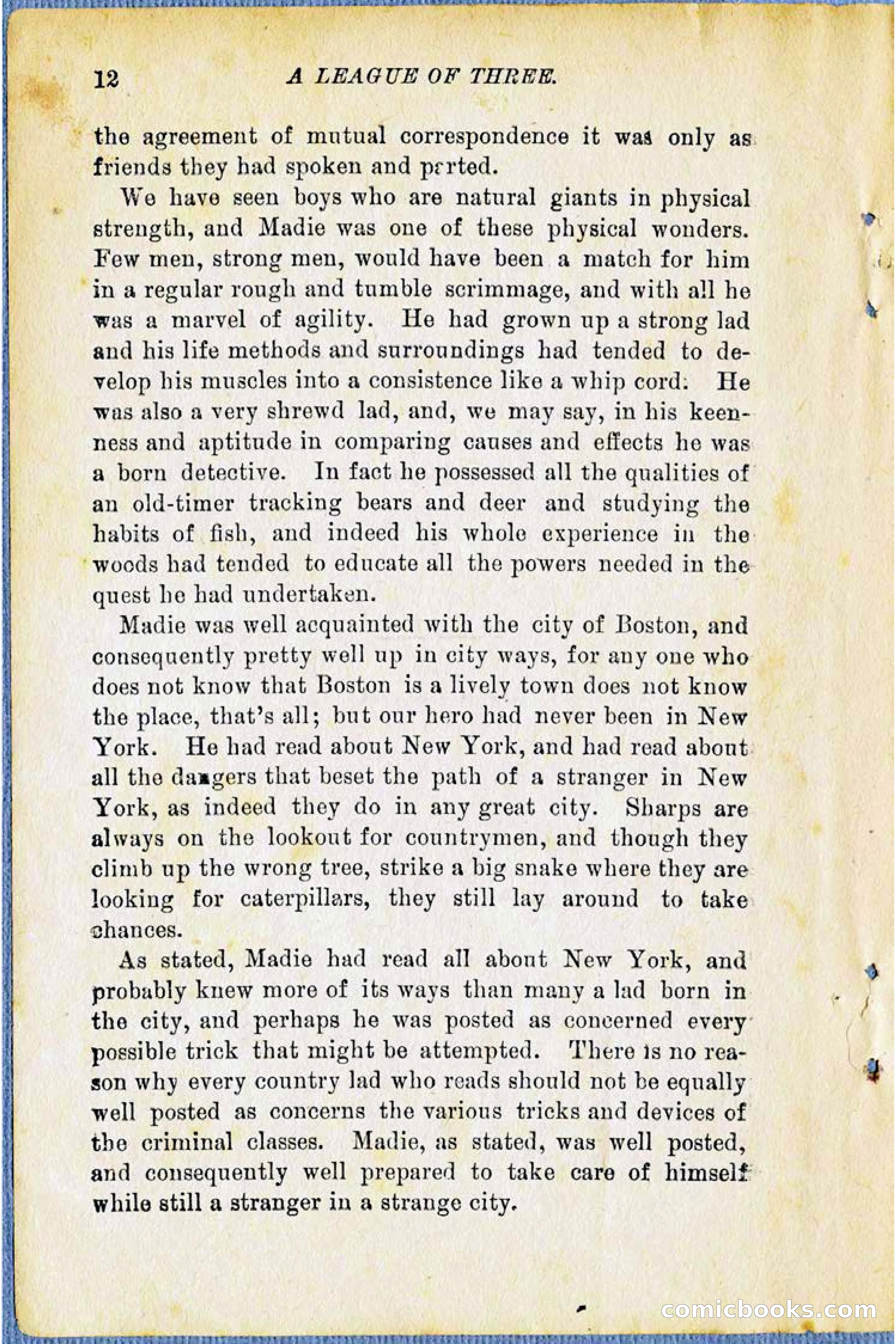 A League of Three: Boy's Detective Stratagems — page 14 of 400