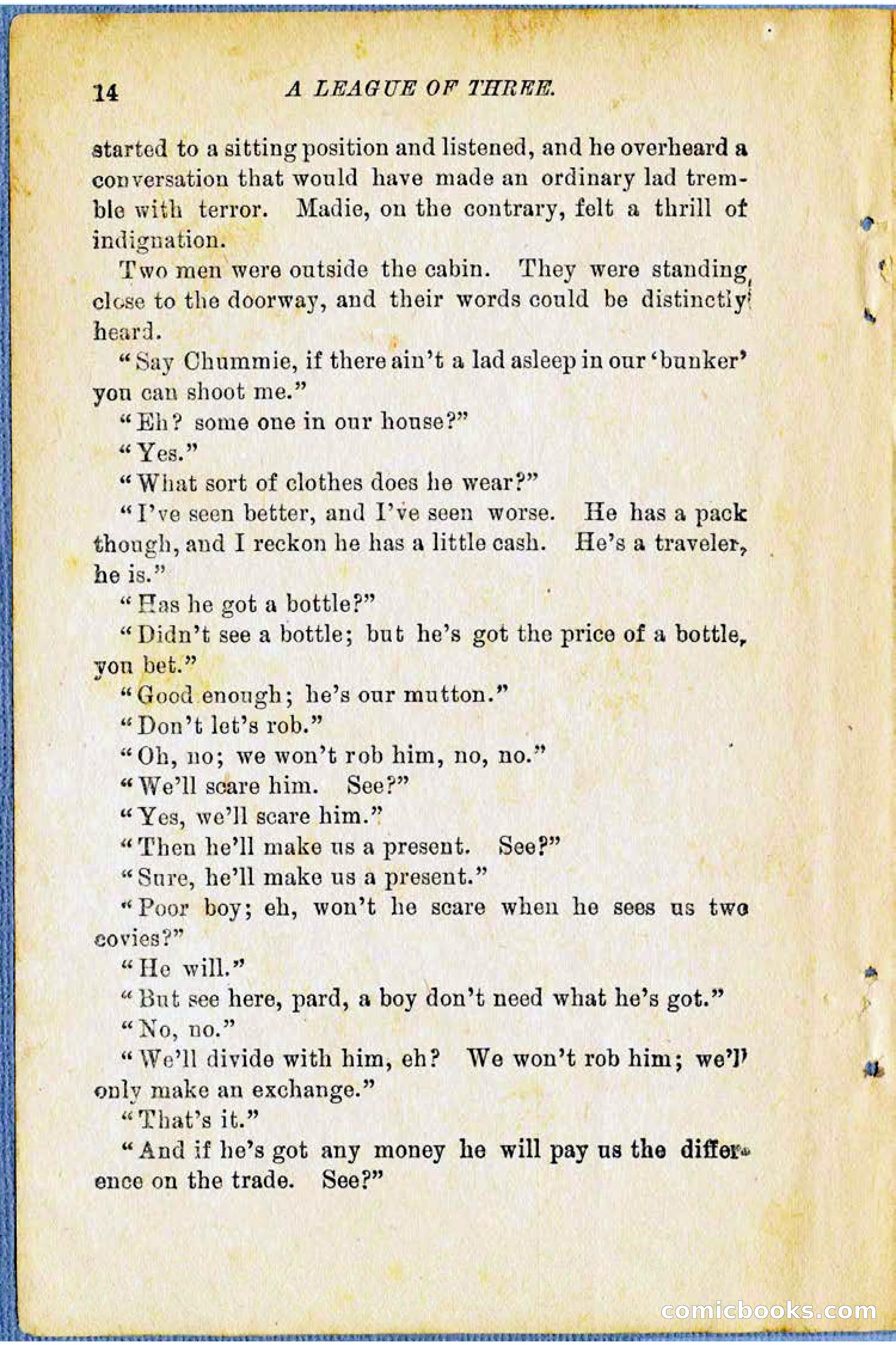 A League of Three: Boy's Detective Stratagems — page 16 of 400