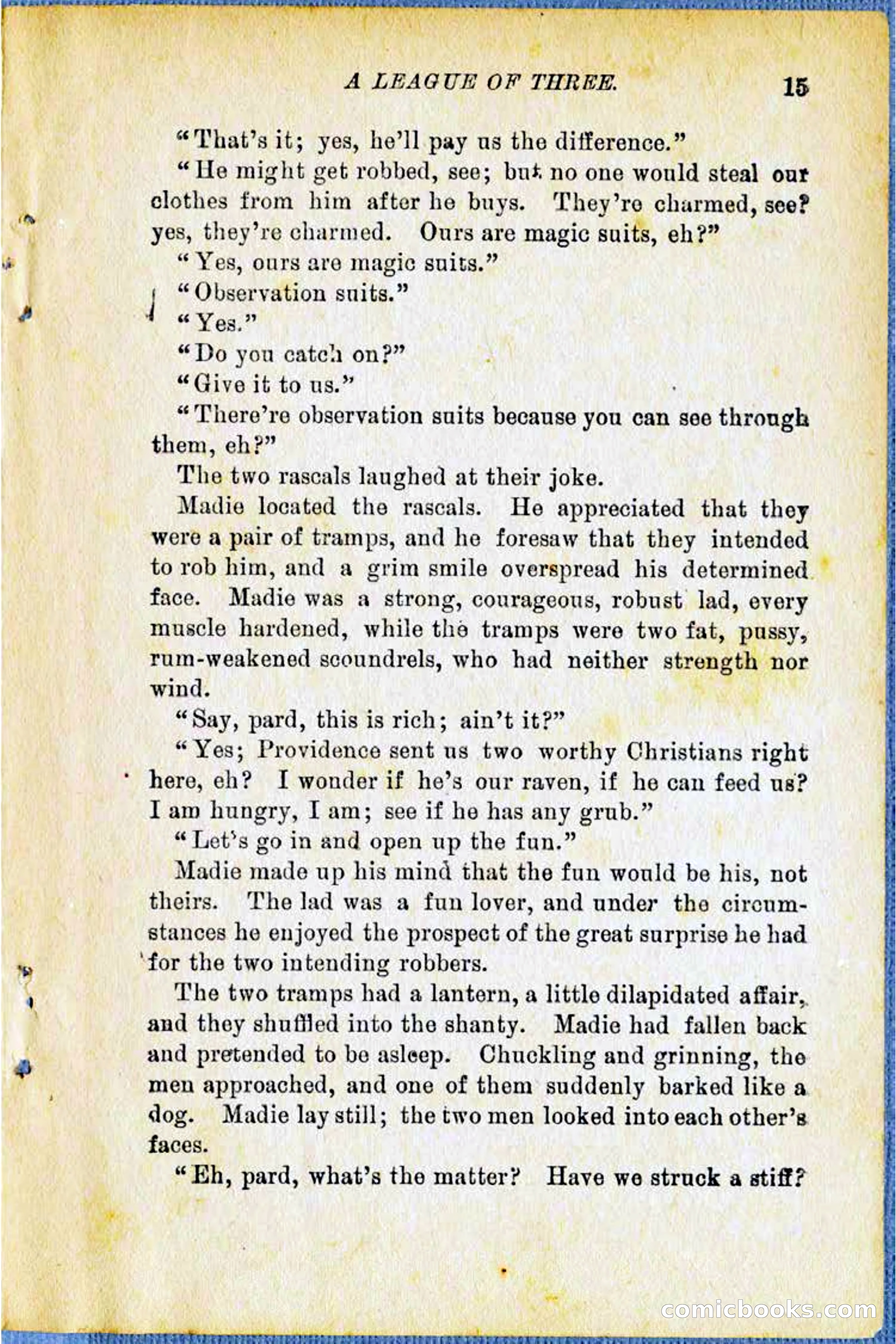 A League of Three: Boy's Detective Stratagems — page 17 of 400