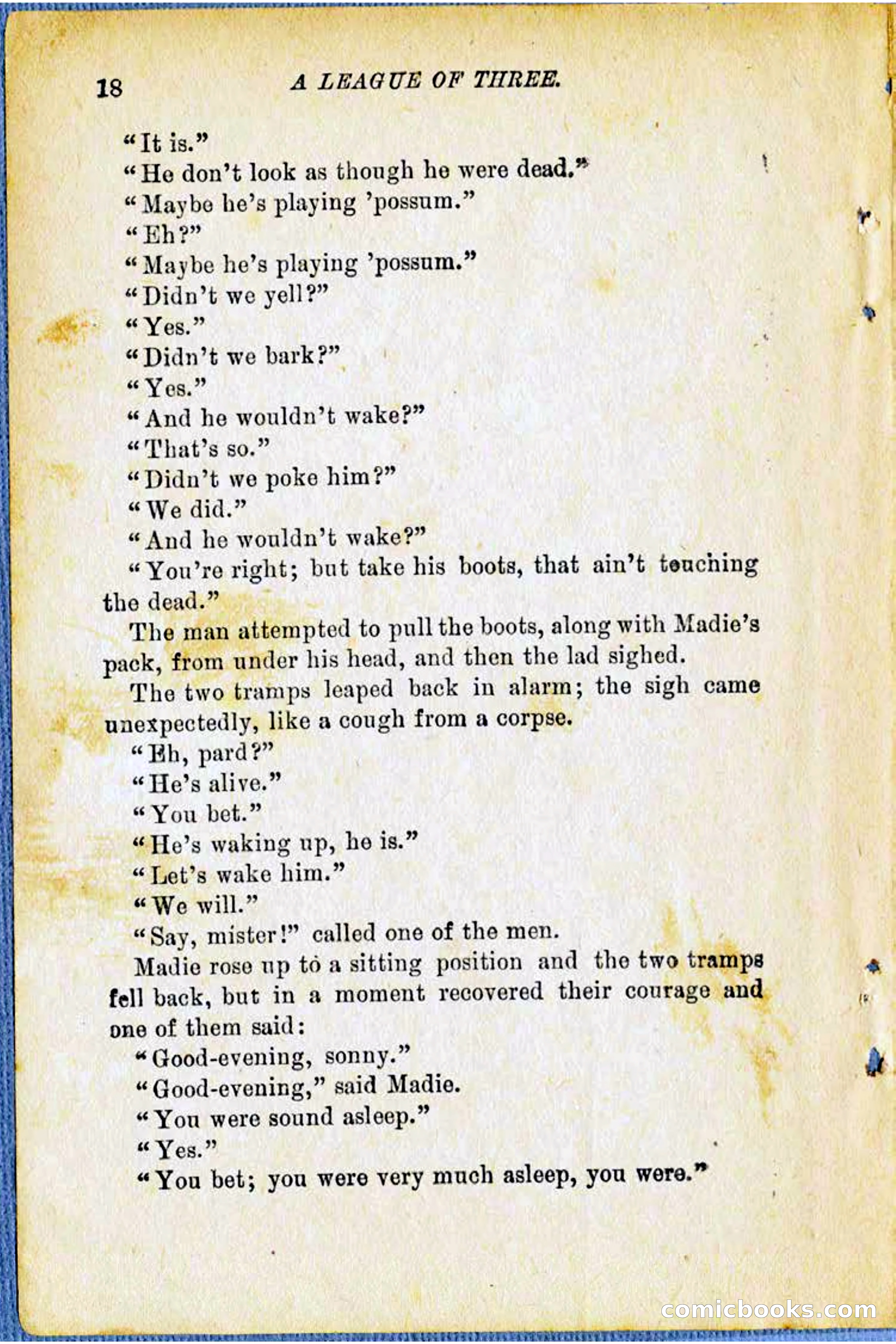 A League of Three: Boy's Detective Stratagems — page 20 of 400