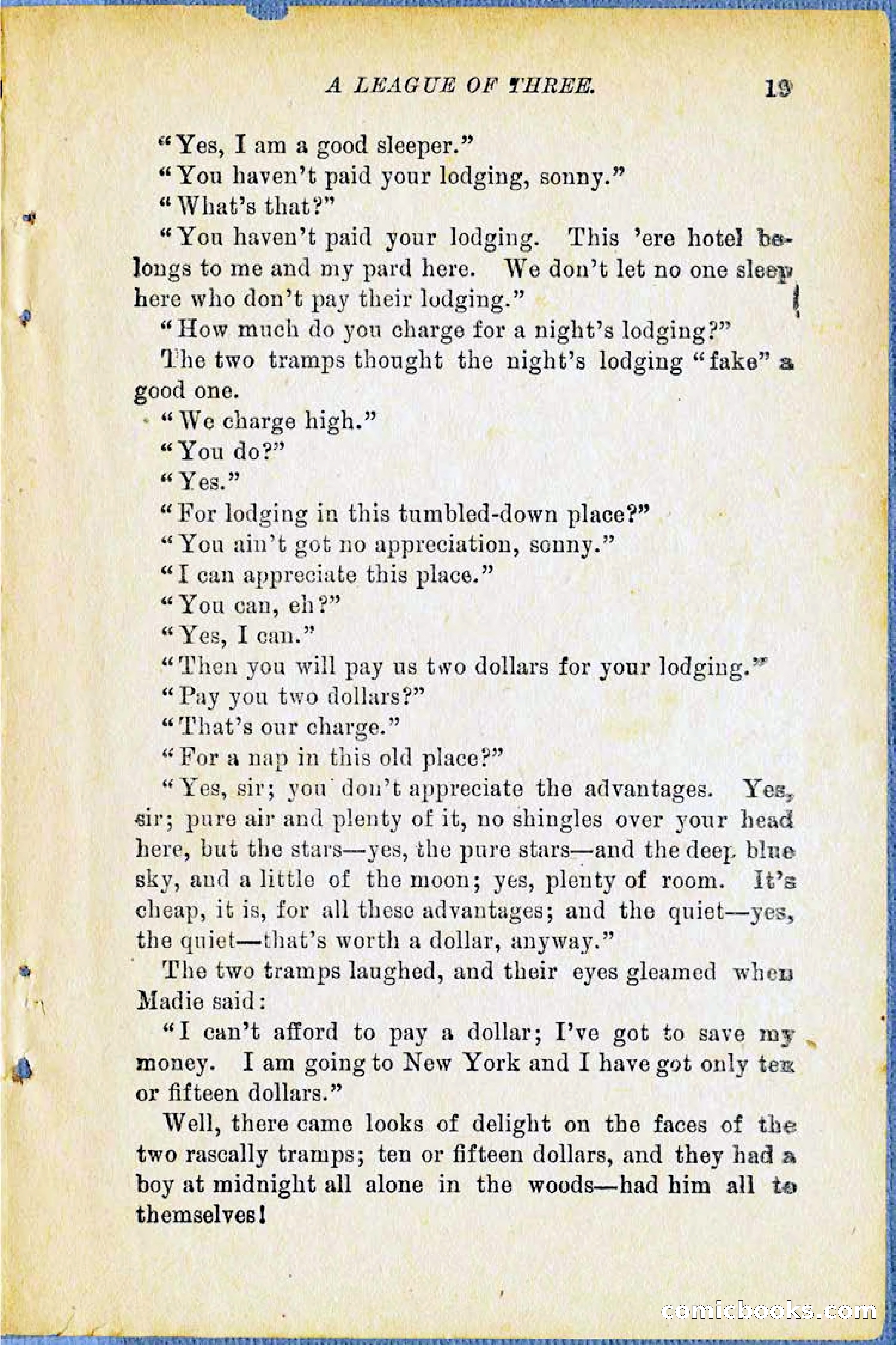 A League of Three: Boy's Detective Stratagems — page 21 of 400