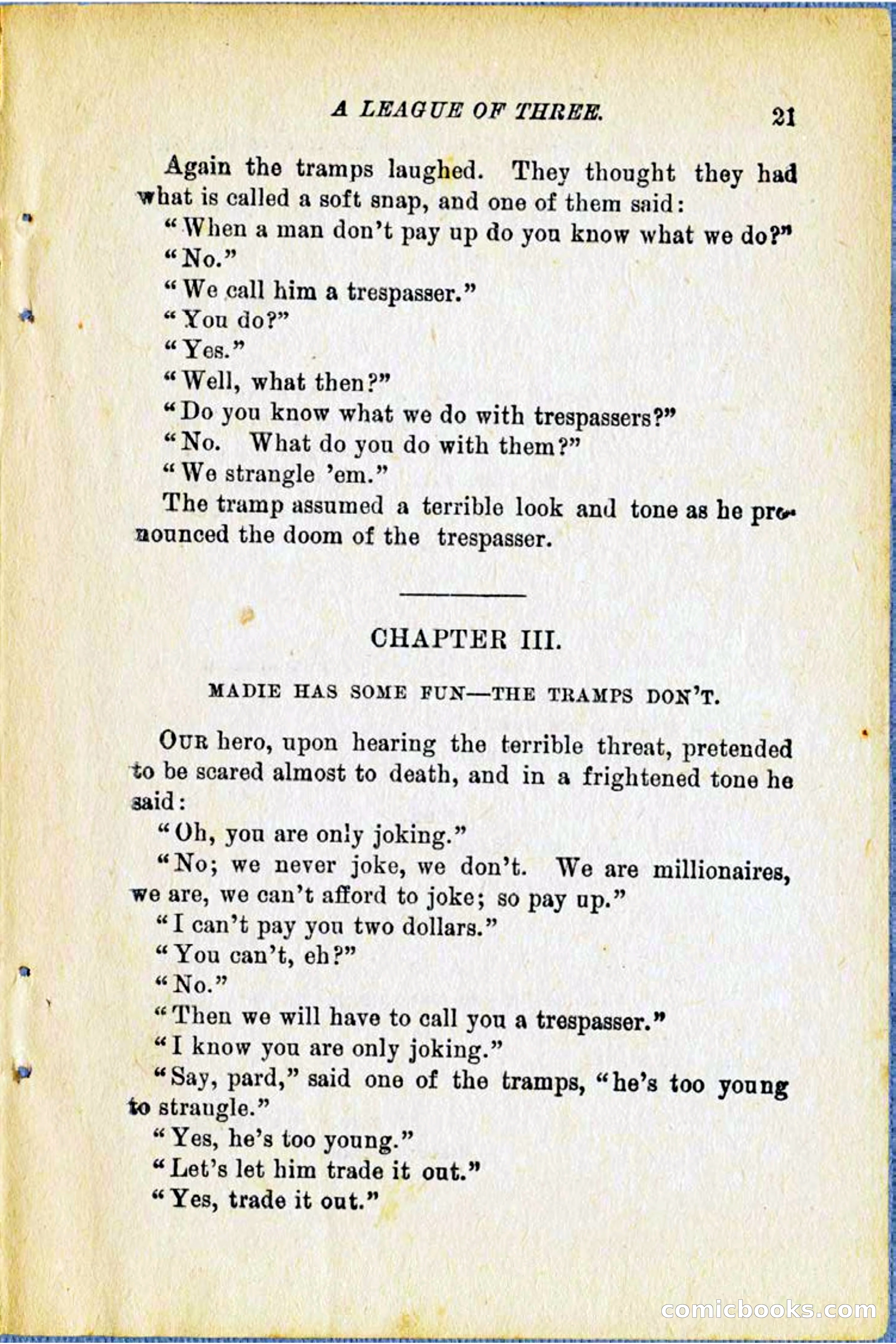 A League of Three: Boy's Detective Stratagems — page 23 of 400