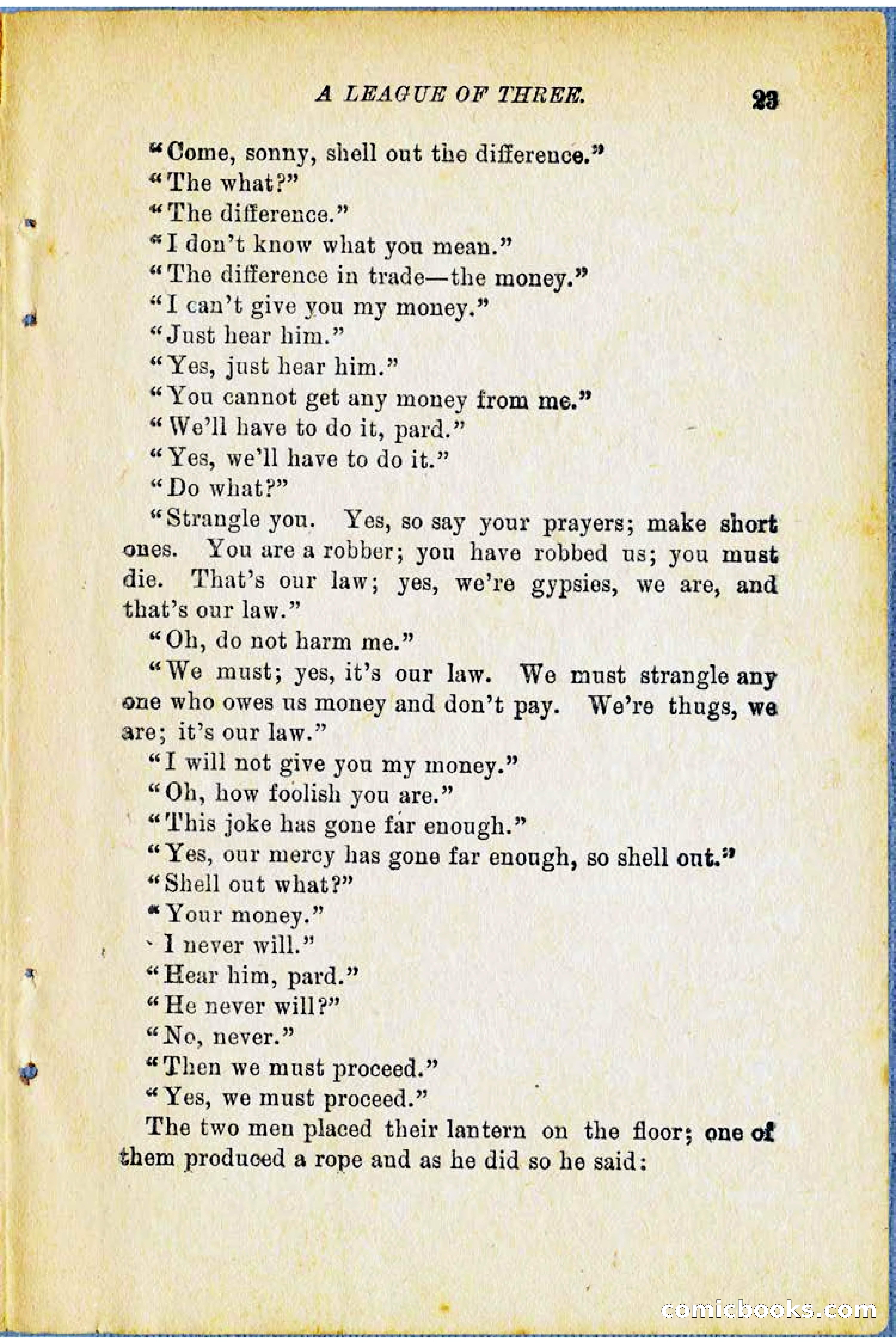 A League of Three: Boy's Detective Stratagems — page 25 of 400