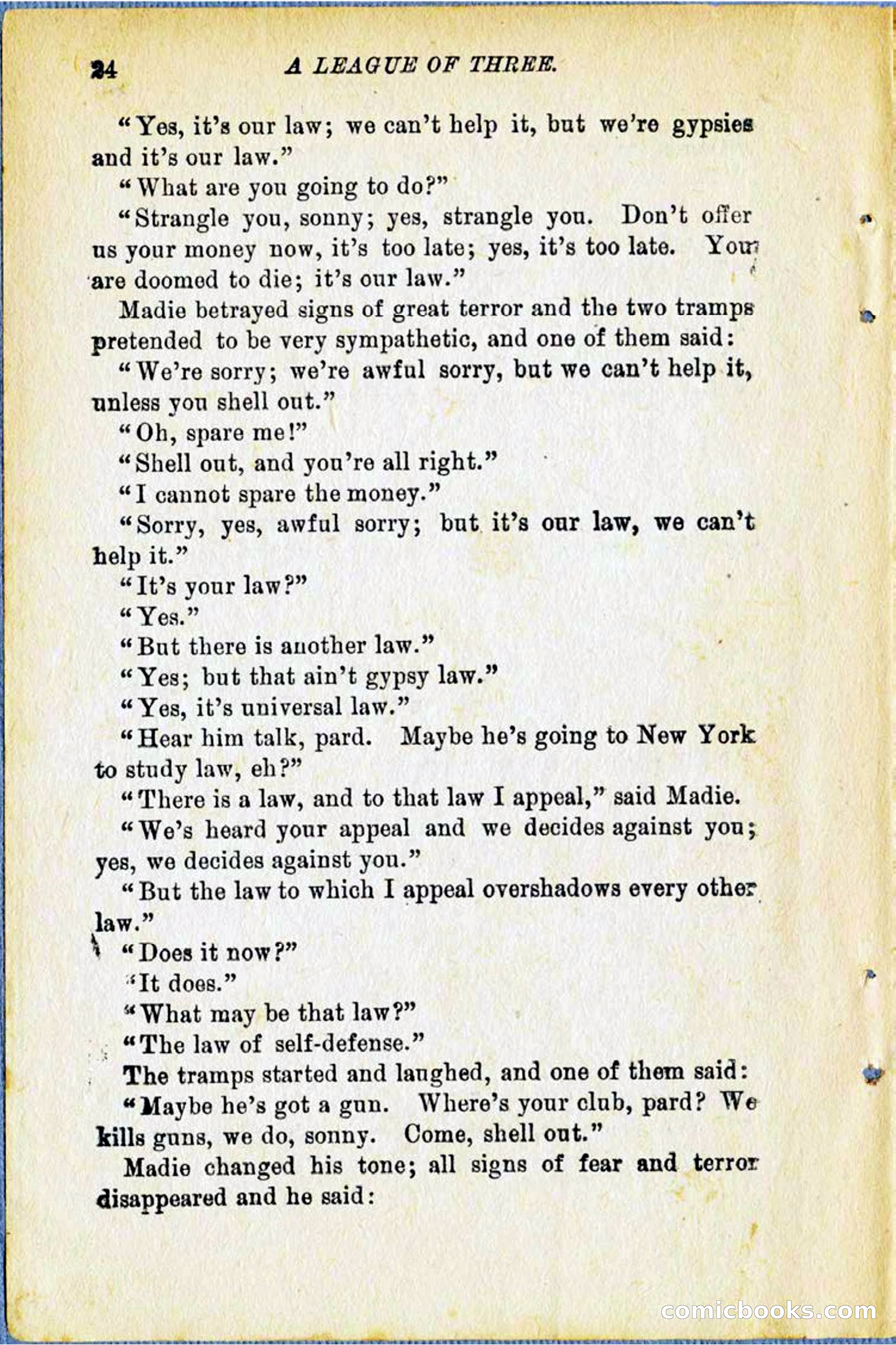 A League of Three: Boy's Detective Stratagems — page 26 of 400