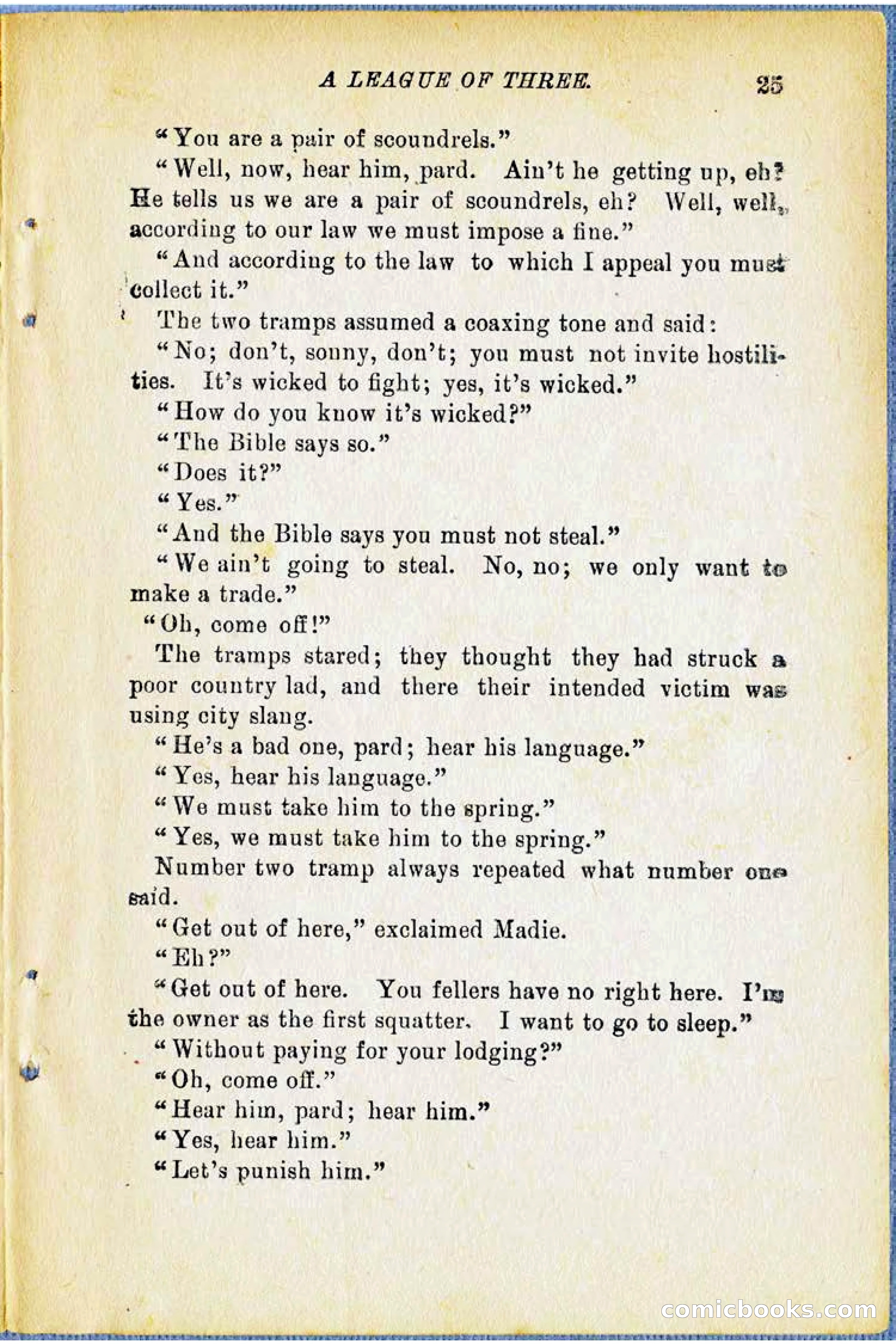 A League of Three: Boy's Detective Stratagems — page 27 of 400