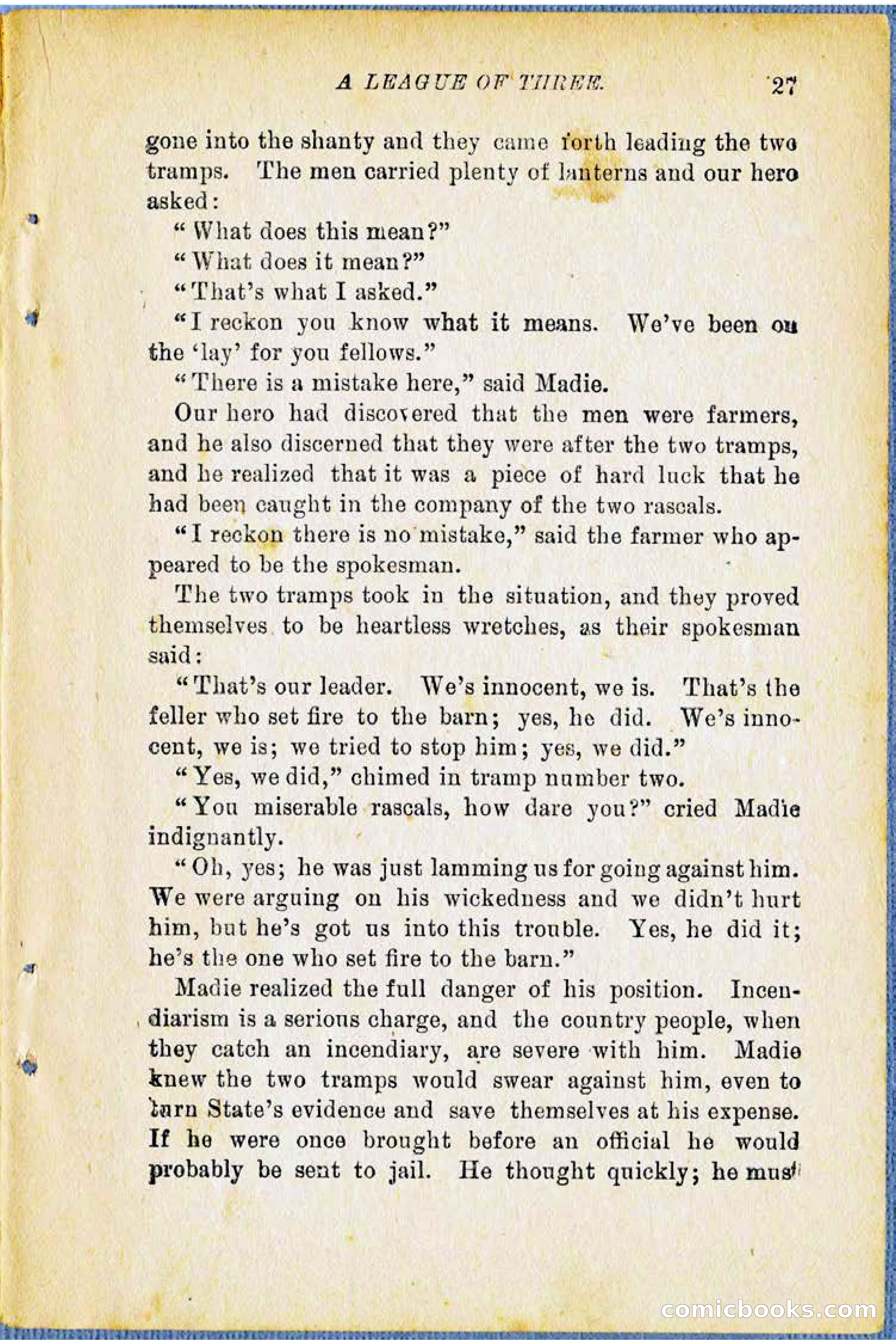 A League of Three: Boy's Detective Stratagems — page 29 of 400