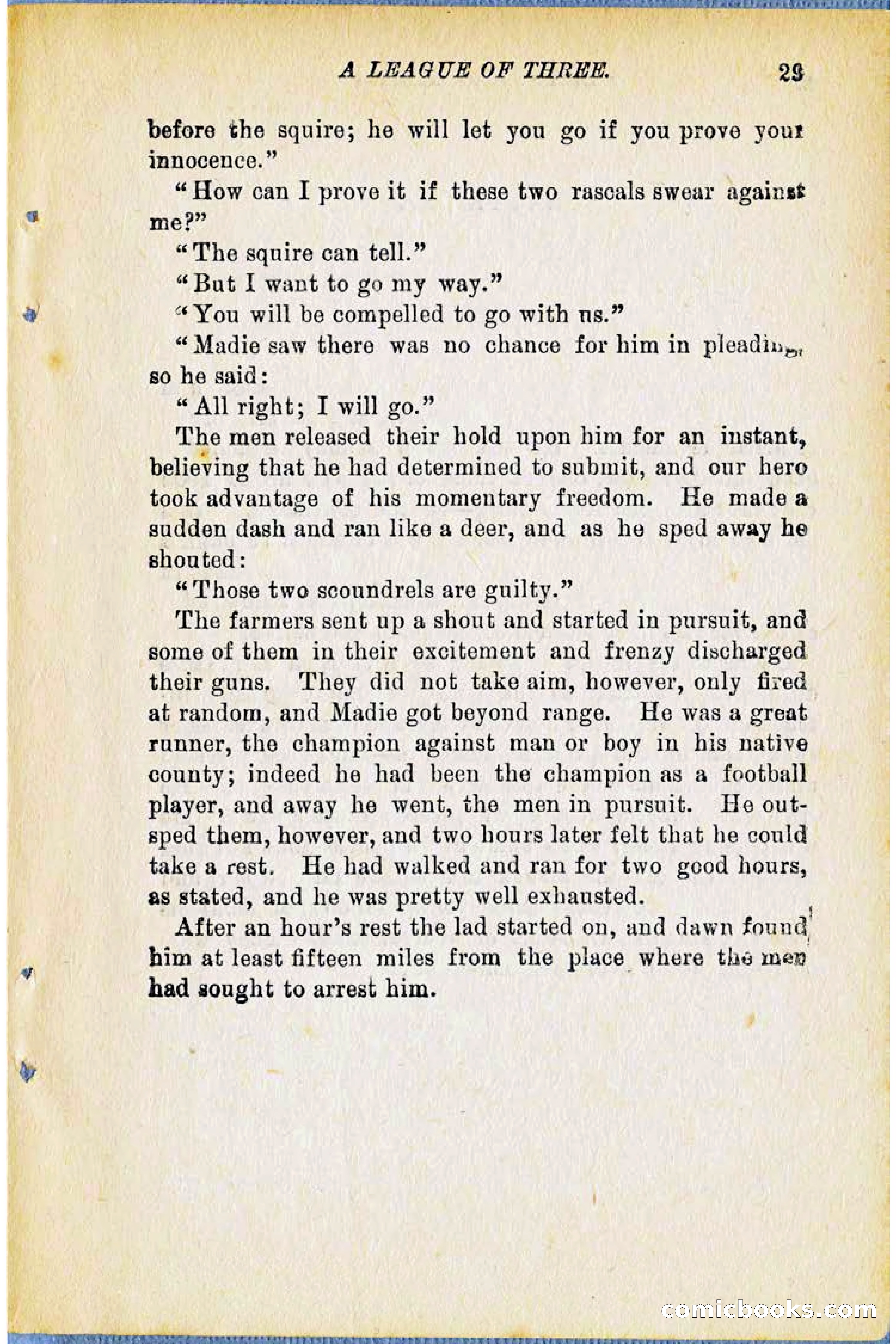 A League of Three: Boy's Detective Stratagems — page 31 of 400