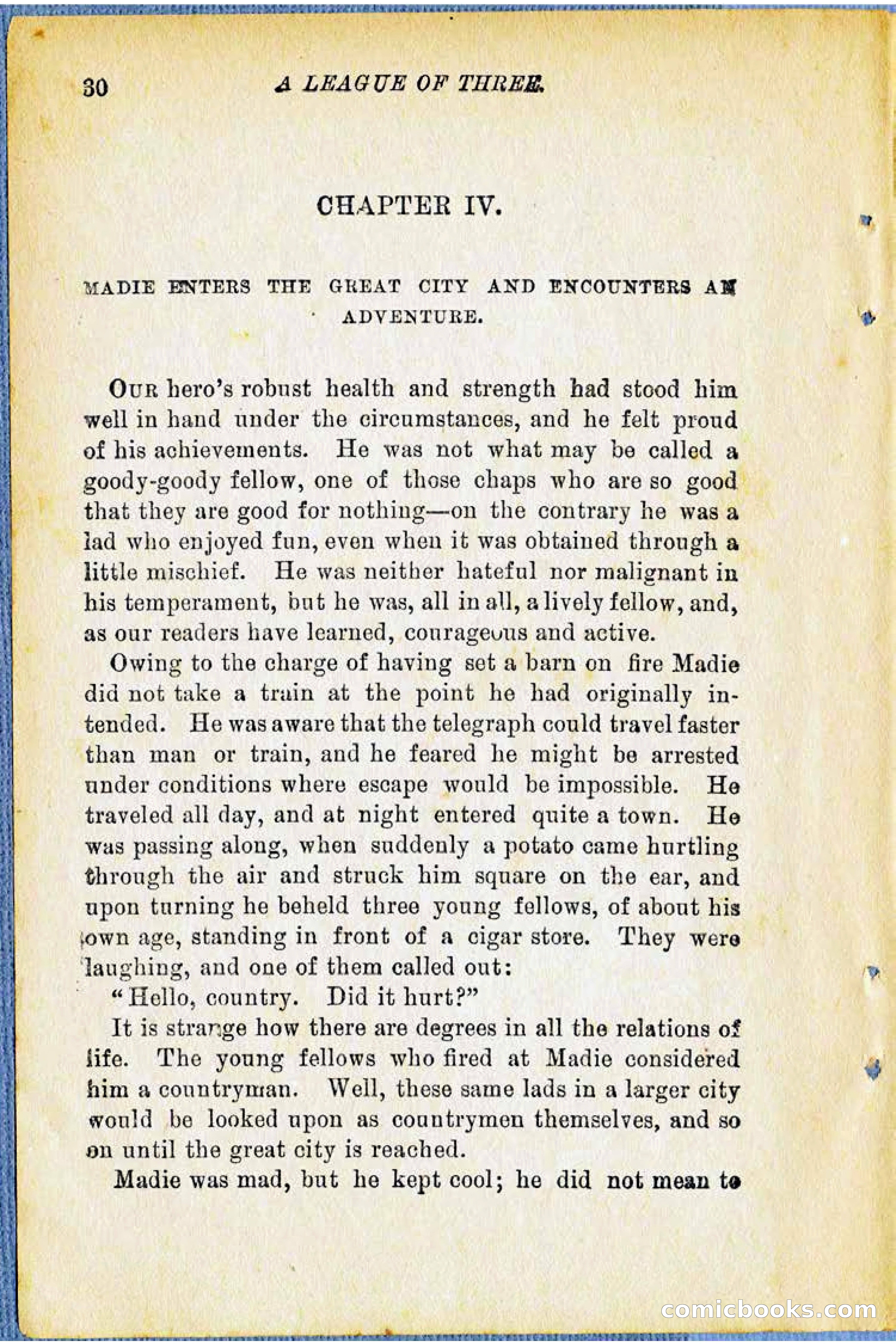 A League of Three: Boy's Detective Stratagems — page 32 of 400